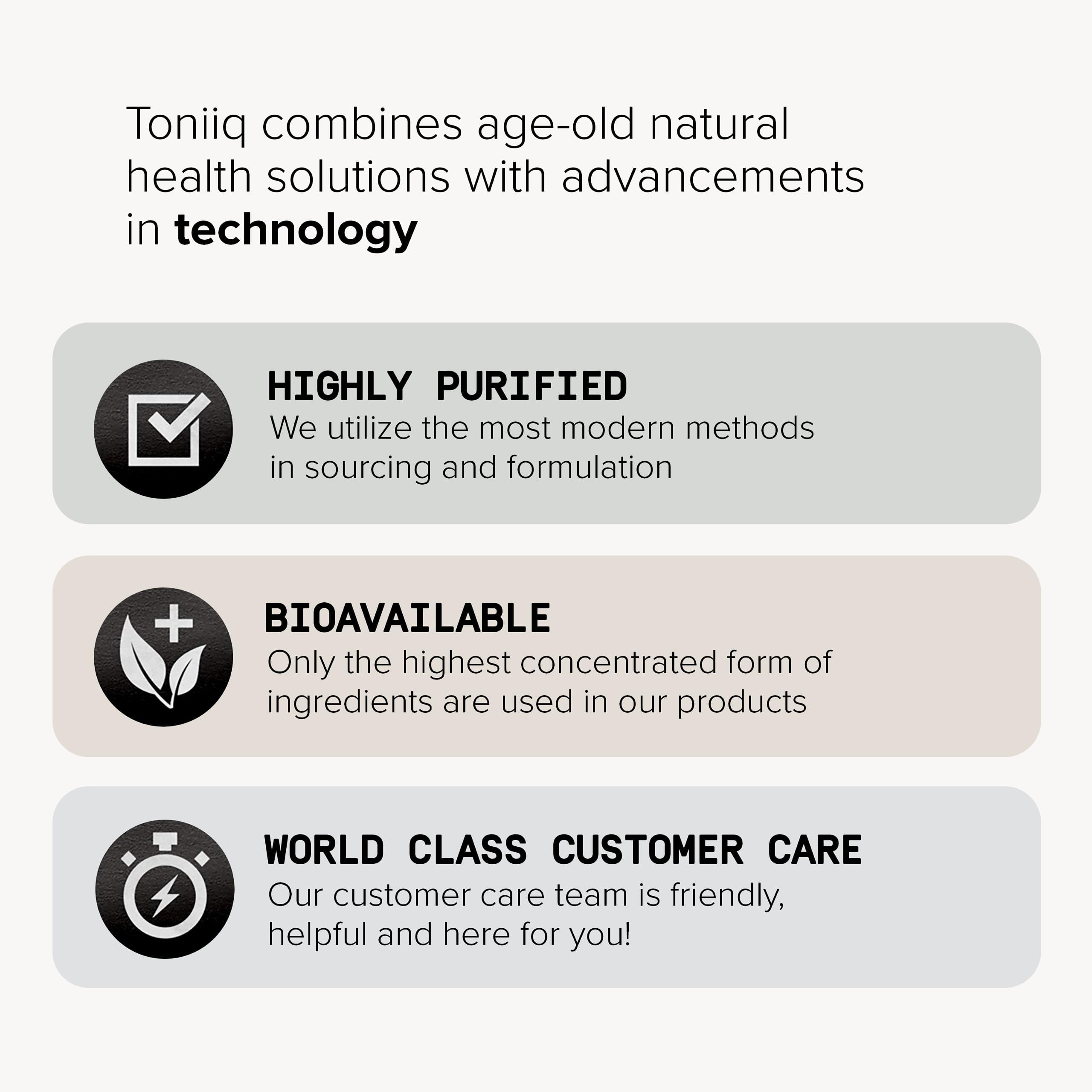 Toniiq Ultra High Purity Quercetin Capsules - 95%+ Highly Purified and Bioavailable - 1000mg Per Serving - 120 Capsules Quercetin Supplement Toniiq uk supplements