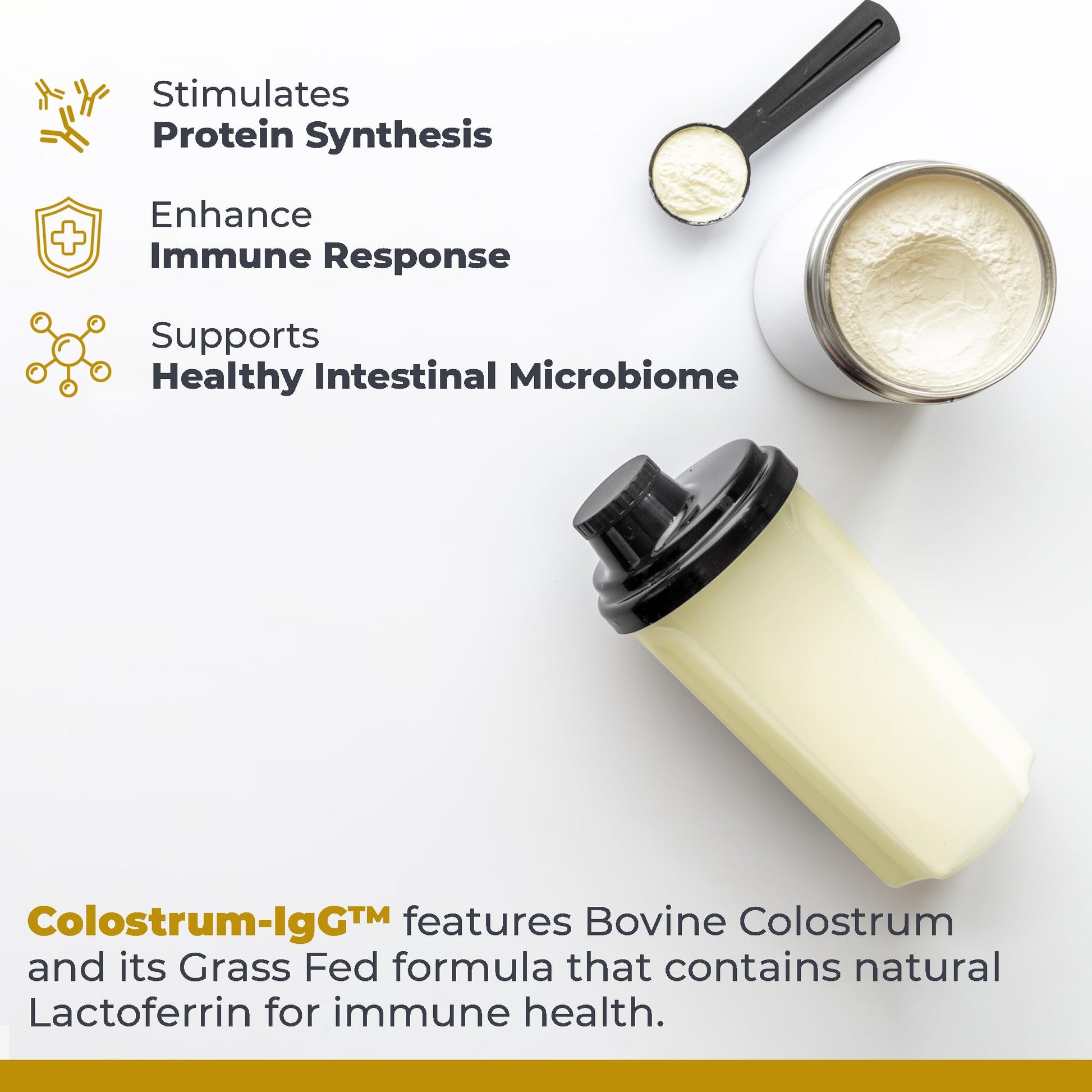 Premier Research Labs Colostrum-IgG Powder - Colostrum Supplement, Bovine Colostrum for Humans, Cow Colostrum for Immune Health, Superfood with Lactoferrin, Amino Acids, Nucleotides - 5 oz (150 g) Premier Research Labs uk supplements