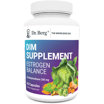 Dr. Berg DIM Supplement Estrogen Balance - Original Estrogen Supplement for Women with Diindolylmethane Dr. Berg Nutritionals uk supplements