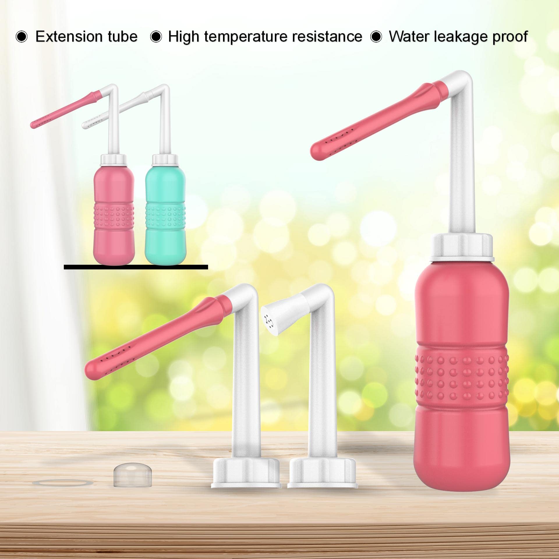 2PCS Vaginal irrigation Intimate Wash for Women,Portable Bidet Travel Bidets,Peri Bottle TONELIFE uk supplements