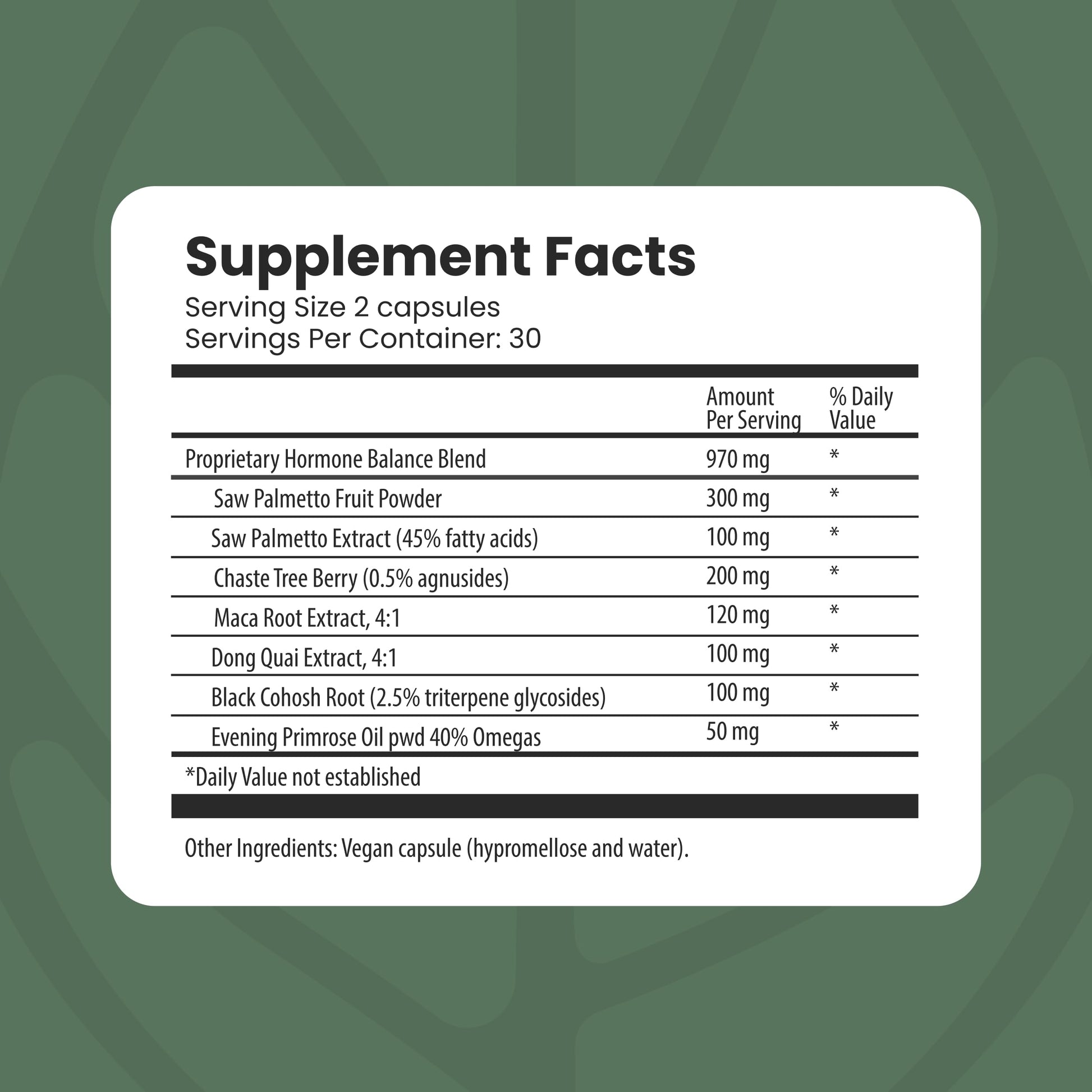 The Spa Dr. Hormone Balance for Women - Menopause Supplements for Women with Saw Palmetto, Chaste Tree Berry, Dong Quai for Night Sweats, Hot Flashes & Mood Swings - Menopause Support - 60 Capsules The Spa Dr. uk supplements