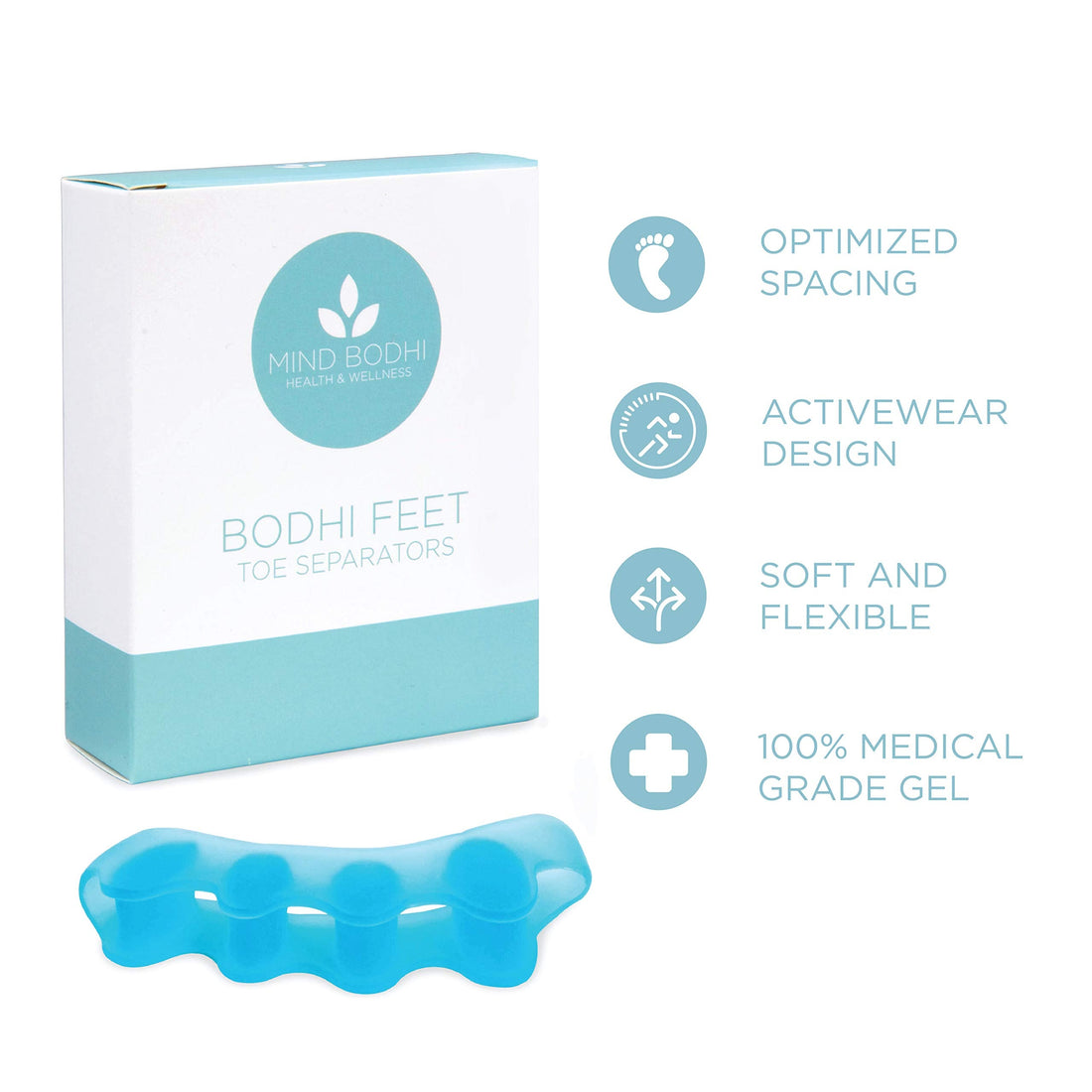 Mind Bodhi Toe Separators to Correct Bunions and Restore Toes to Their MIND BODHI HEALTH & WELLNESS uk supplements