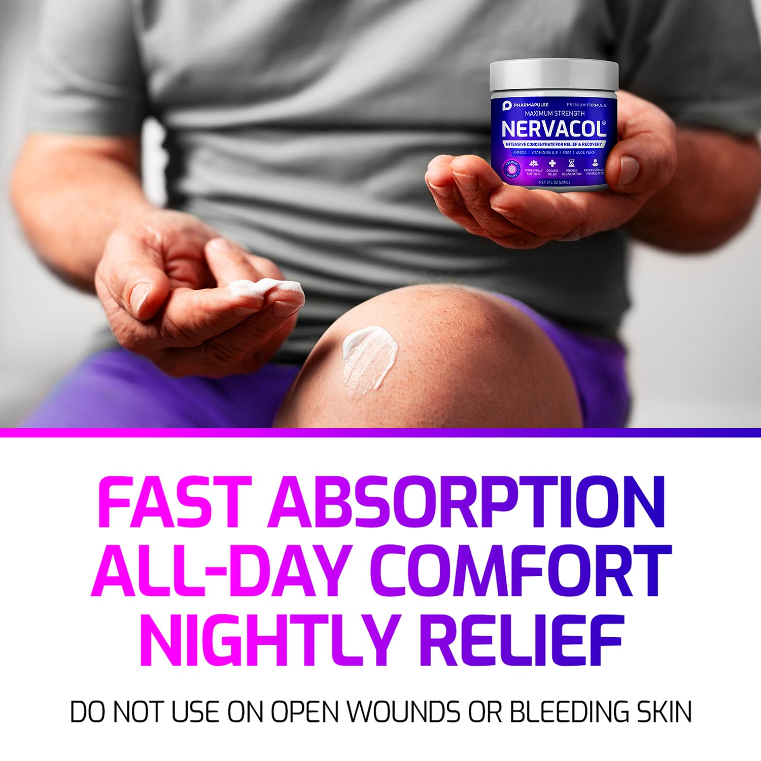Pharmapulse Neuropathy Cream – Maximum Strength for Feet, Hands, Legs, Toes, Lower Back - Alpha Lipoic Acid, Arnica, Vitamin B6, Aloe Vera, MSM - Effective Soothing Pharmapulse uk supplements
