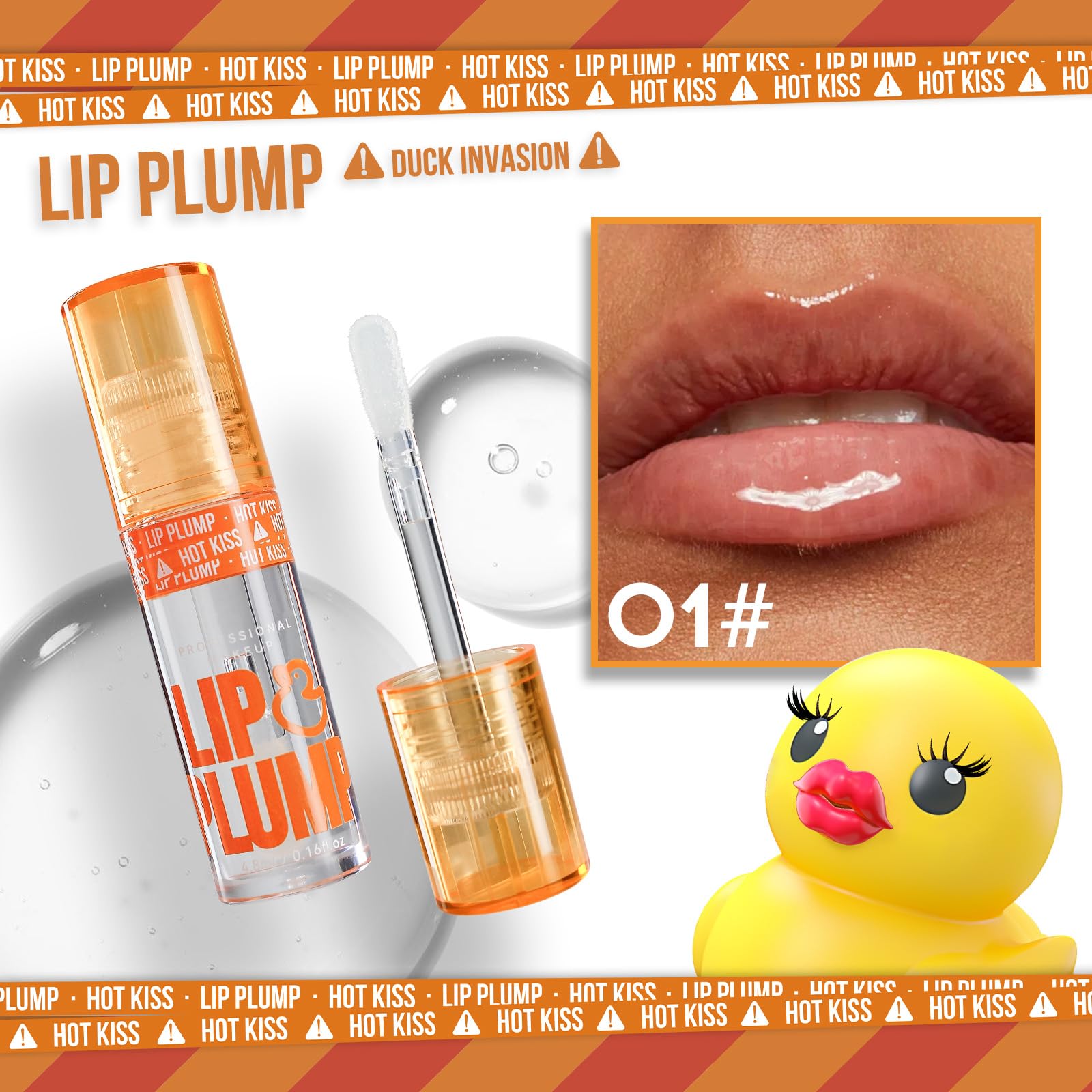 GHFCZOO 3 Colors Duck Lip Plumper Gloss, Hydrating Glitter Shine Primer Lip Tint, Non-Sticky Korean Plumping Lip Oil, Moisturizing Tinted Lip Balm for Sexy, Glossy Lips (Set A, 3pcs/set) GHFCZOO uk supplements
