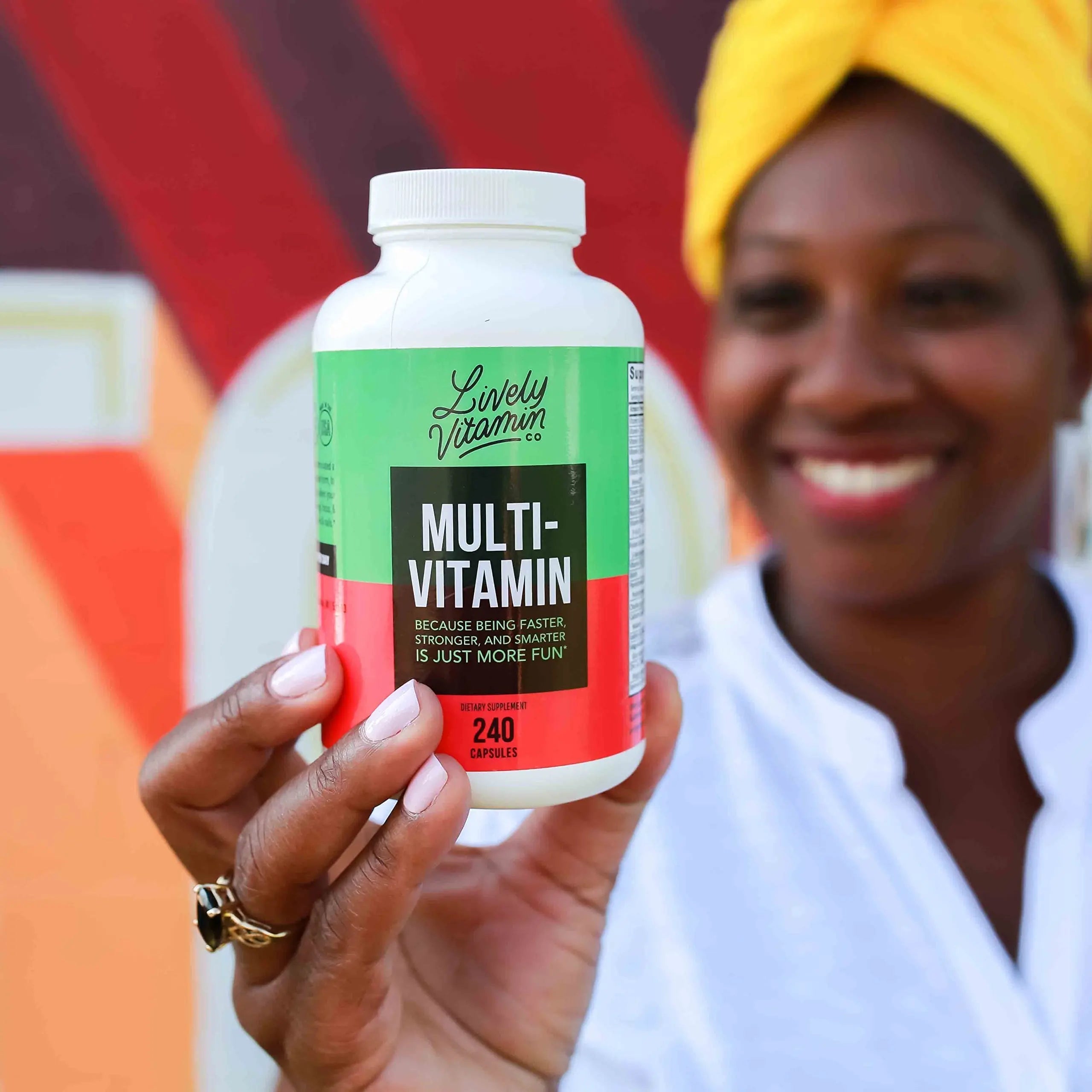 LIVELY VITAMIN CO. Multivitamin - 37 Vitamins Minerals and Extracts - Energy - Memory - Immune Function - Heart- Brain - Focus - Mood - Antioxidants - Dairy Gluten Soy Free - 60 Vegetarian Capsules LIVELY VITAMIN CO uk supplements