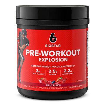 Six Star Pre Workout, PreWorkout Explosion, Pre Workout Powder for Men & Women Six Star uk supplements