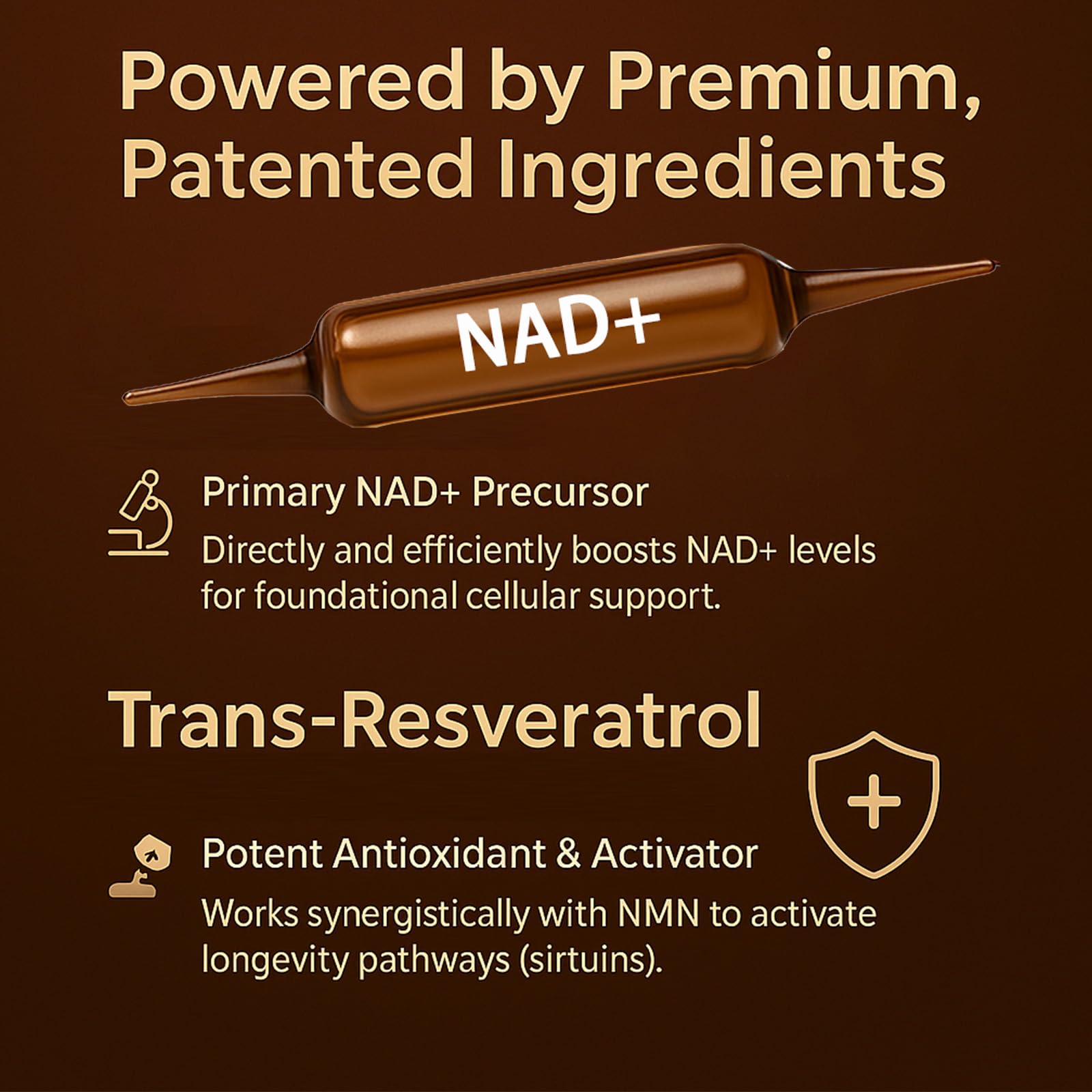 NAD Advanced Cellular Renewal - 1200mg NAD Supplement for Skin Aging Support Energy & Focus - 10 Vials (1) ARSYCHLL uk supplements