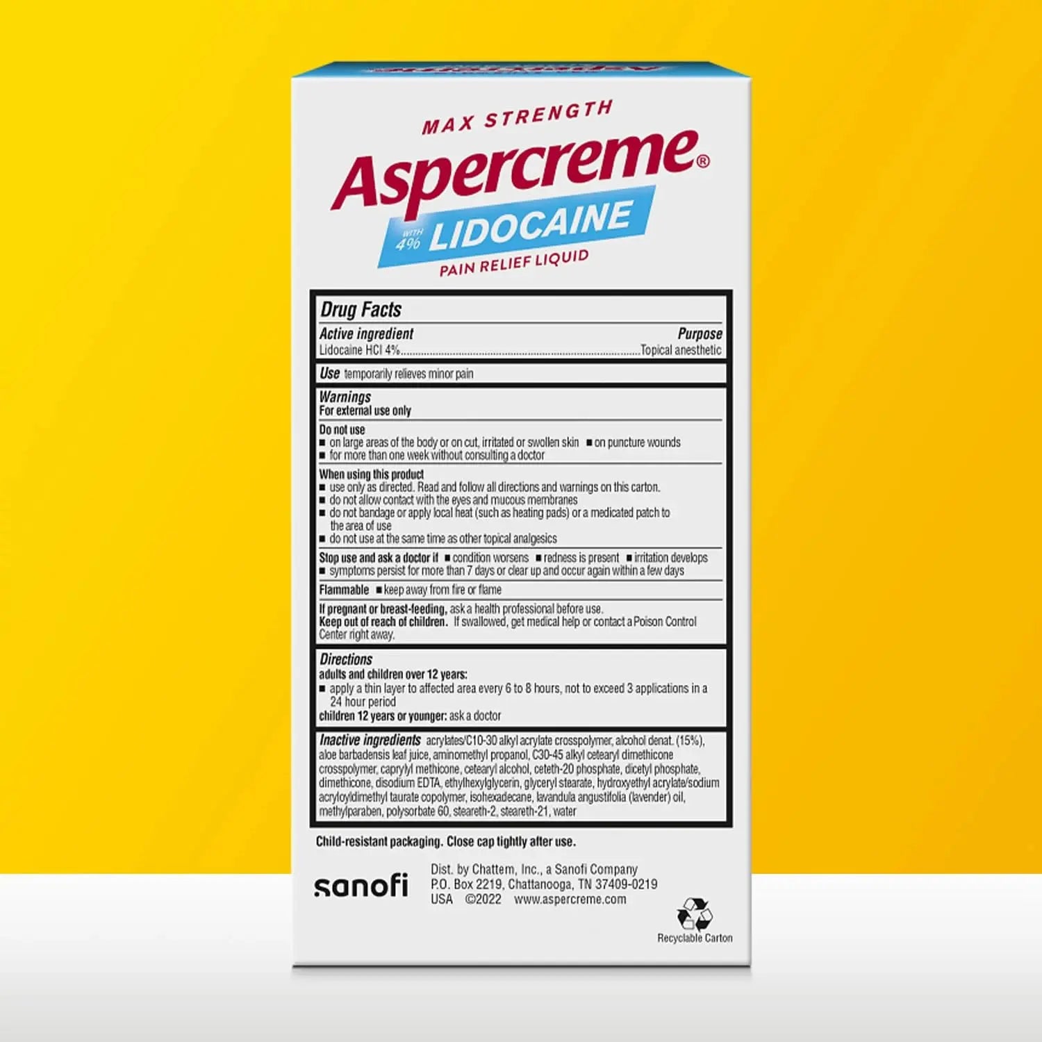 Aspercreme Essential Oils Lidocaine Pain Relief with No-Mess Roll-On Applicator, Max-Strength Lidocaine Numbs Away Nerve Pain, Moisturizing Aloe Hydrates Skin, Lavender, 2.5 Oz., 2pk Aspercreme uk supplements