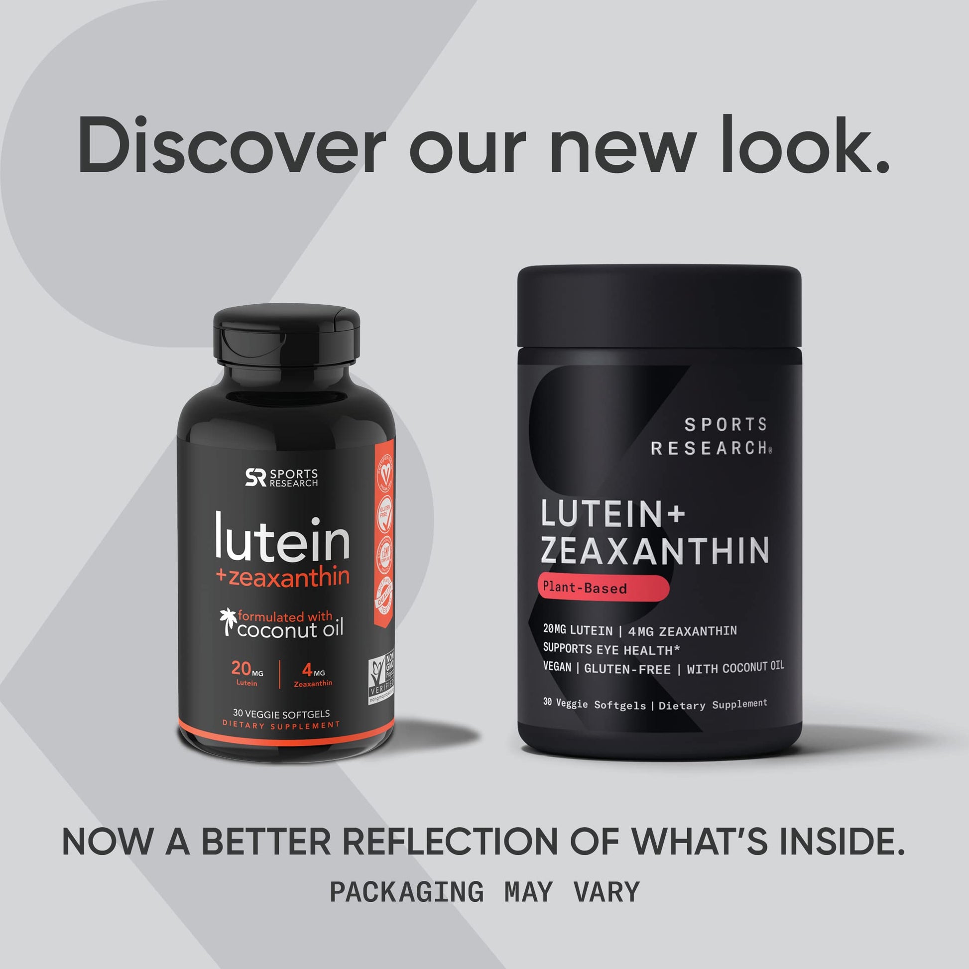 Sports Research Vegan Lutein + Zeaxanthin (20mg) with Organic Coconut Sports Research uk supplements