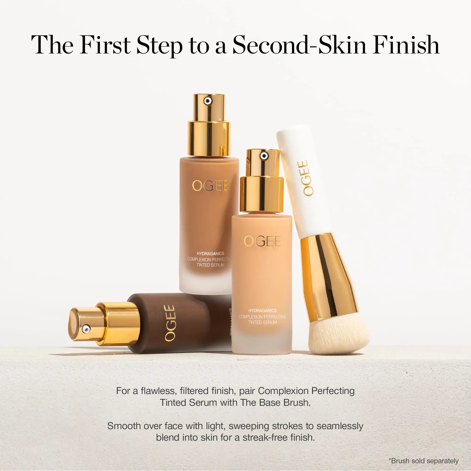 Ogee Complexion Perfecting Liquid Foundation - Lightweight Tinted Moisturizer For Face (Spruce 12.75N - Deep, Bronze Undertones) - with Vitamin C & Jojoba Oil - Certified Organic & Made in USA Ogee uk supplements