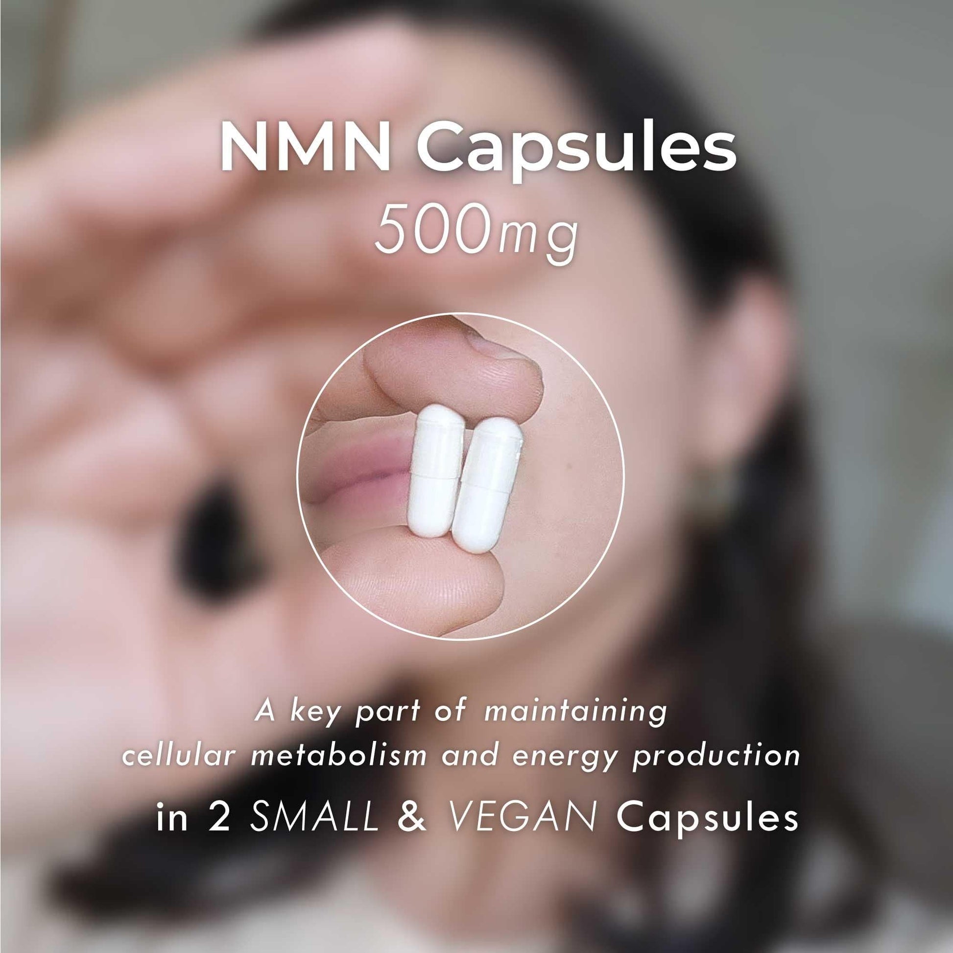 Neurogan Beta NMN (β-NMN) Supplement 500 mg per Serving, High Purity – NAD+ Precursor for Cellular Energy & Vitality – 120 Capsules (2-Month Supply) – Made in USA Neurogan uk supplements