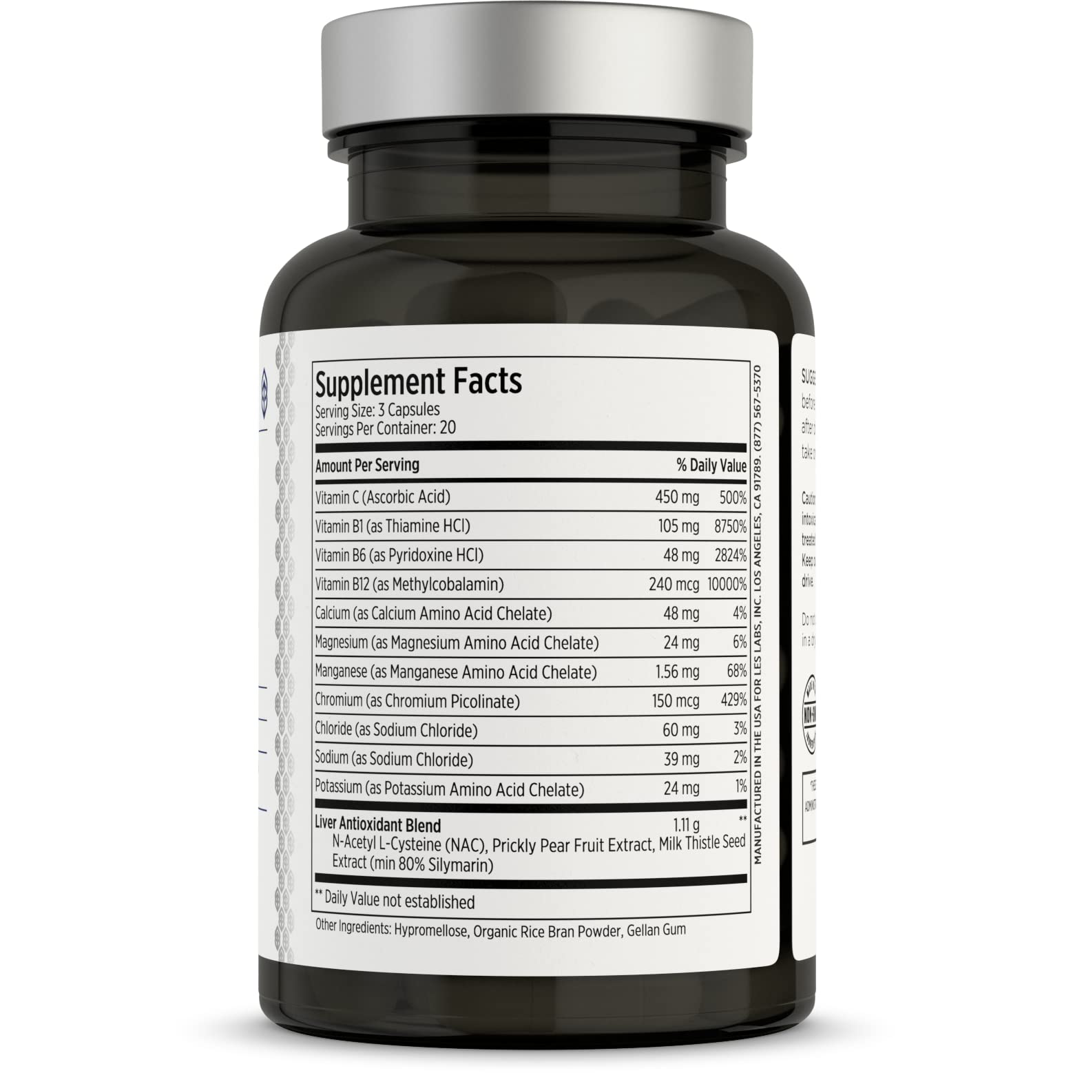 LES Labs DeToxx – Better Mornings & Recovery, Liver Support, Electrolyte Replenishment LES Labs uk supplements