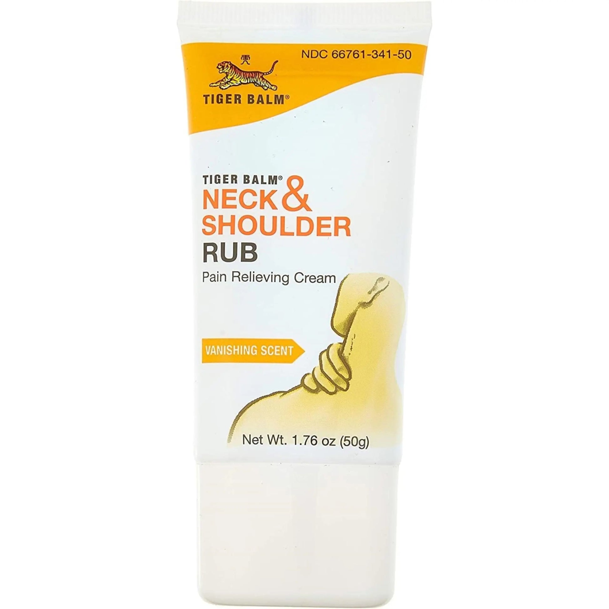 Tiger Balm Neck & Shoulder Rub Vanishing Scent 1.76 oz Tiger Balm uk supplements