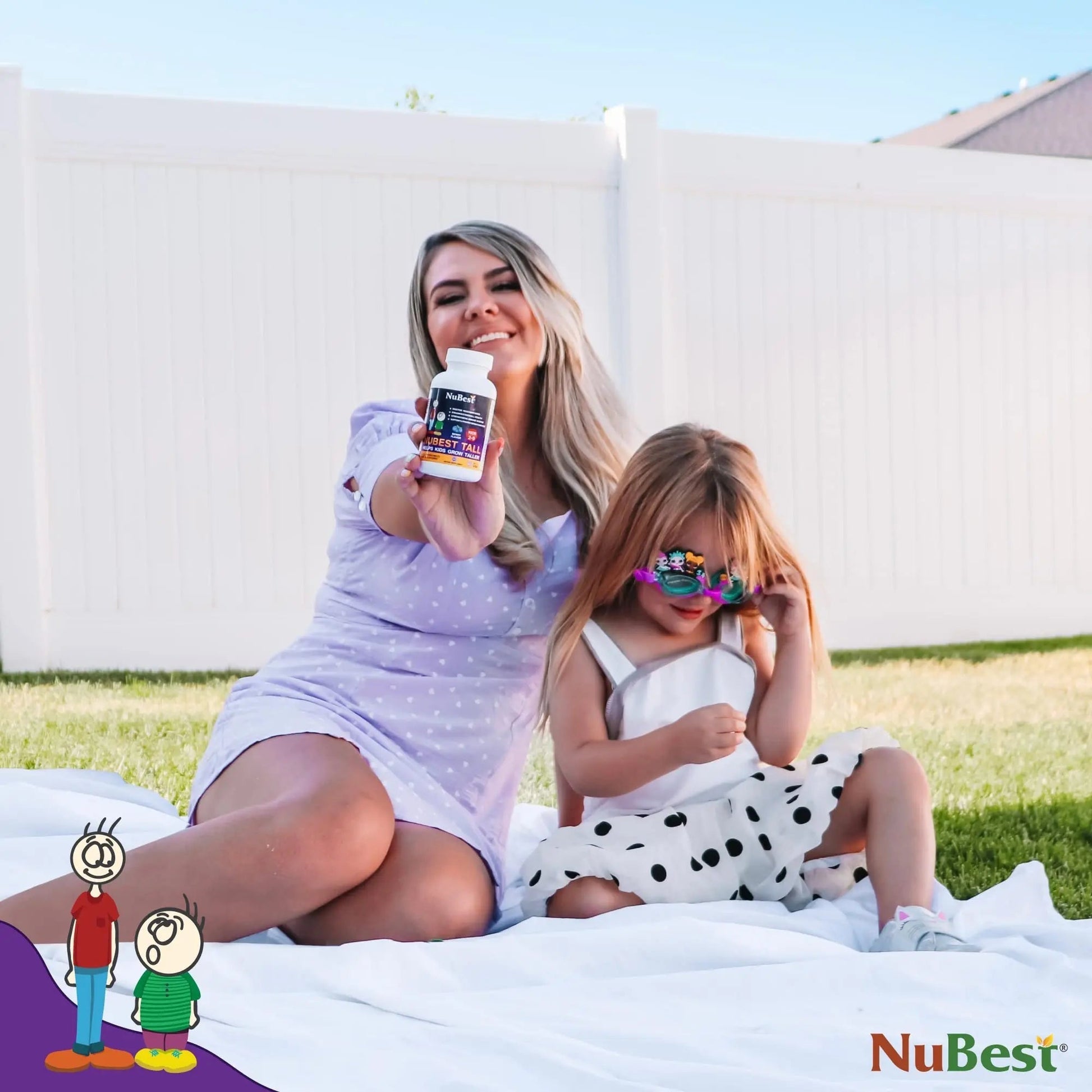 NuBest Tall Kids - Multivitamins & Minerals for Age 2 to 9 - Bone Strength & Immunity Support - Helps Kids, Toddlers Healthy NuBest uk supplements