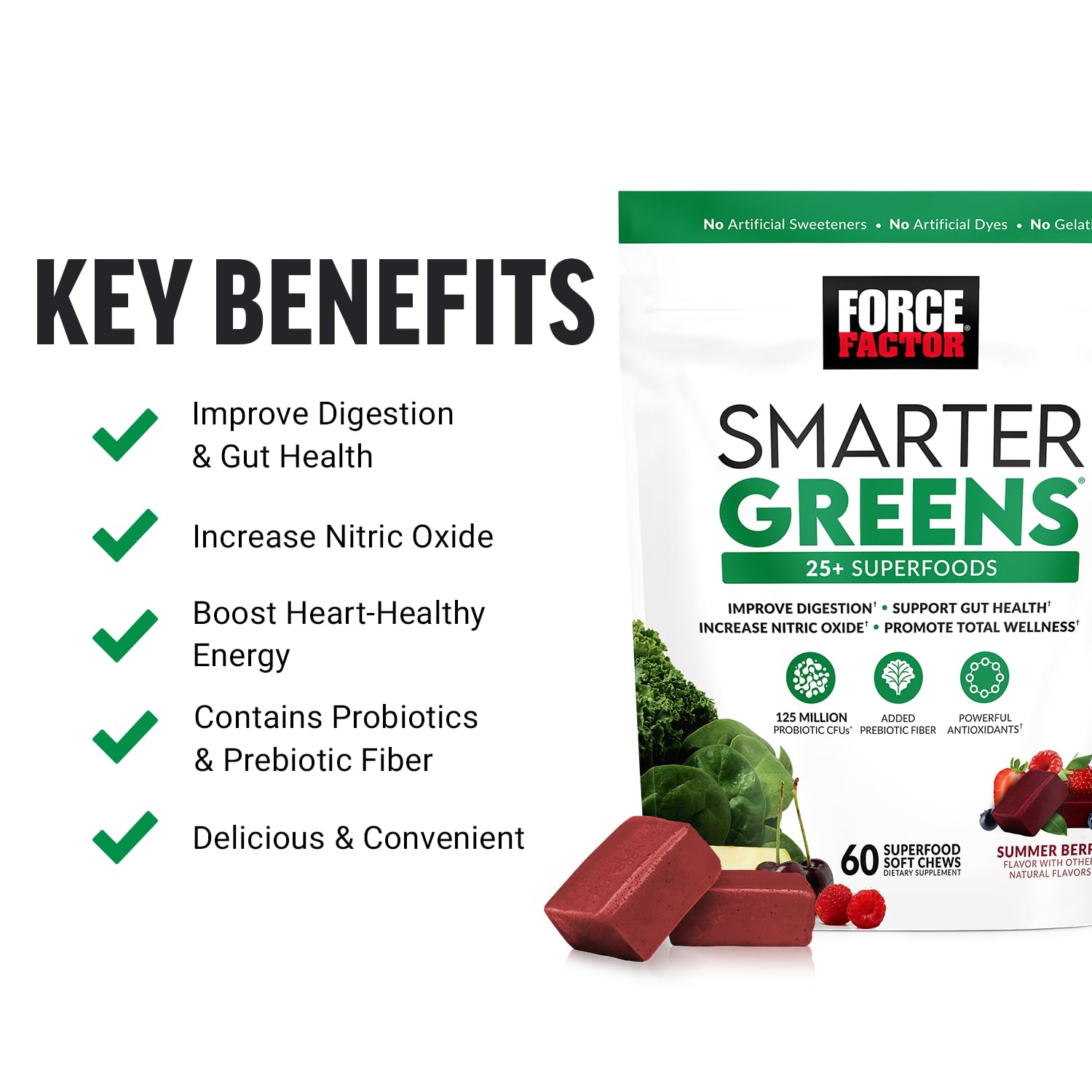 Force Factor ProbioSlim Apple Cider Vinegar Gummies with Organic, LactoSpore Force Factor uk supplements
