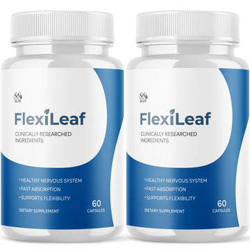 (2 Pack) Flexileaf Capsules, Official Flexileaf Pills with All Natural Ingredients, Advanced Health and Overall Wellness Multivitamin Supplement Maximum Strength Support Formula (120 Capsules) MJO uk supplements