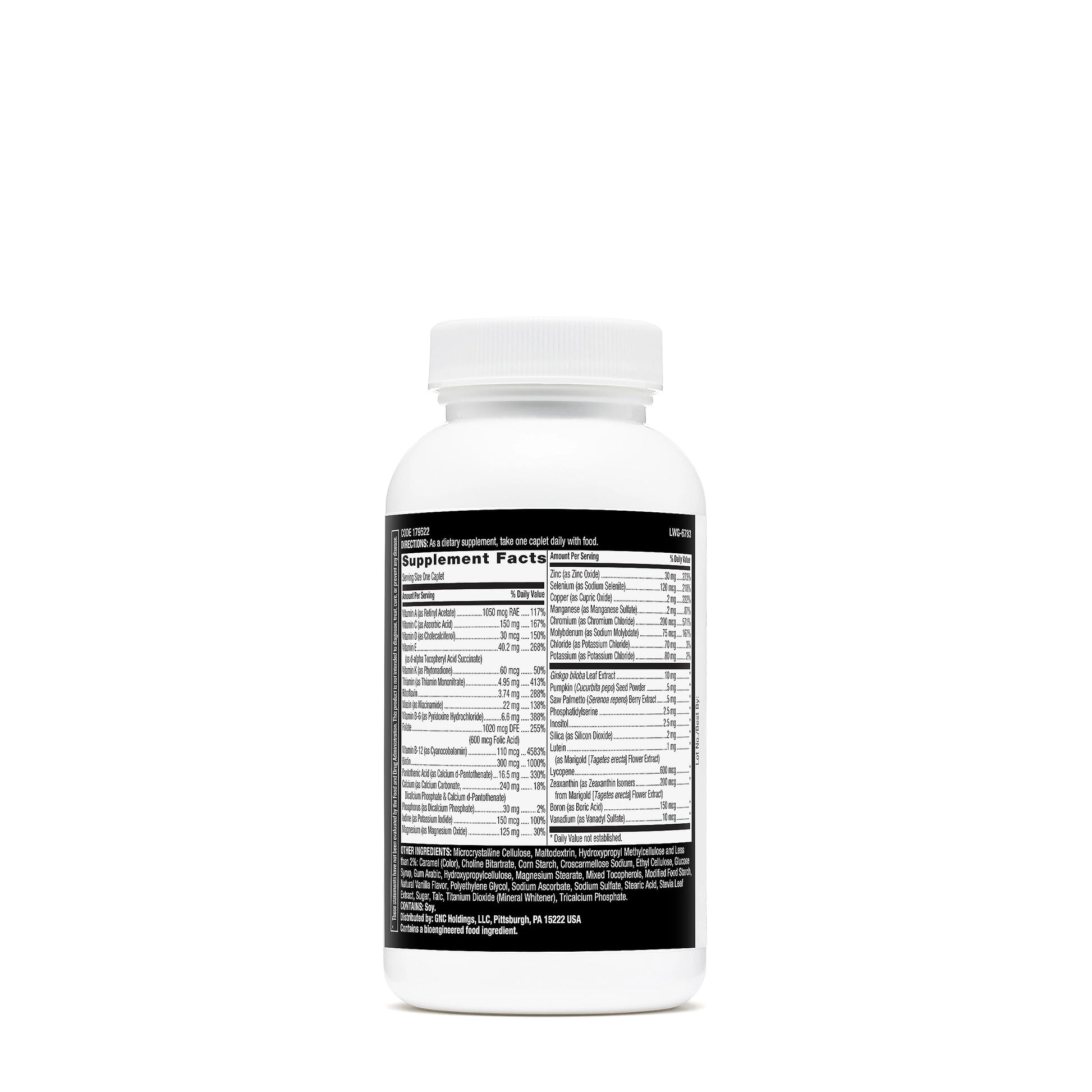 GNC Mega Men 50 Plus One Daily Multivitamin | Supports Prostate Function GNC uk supplements