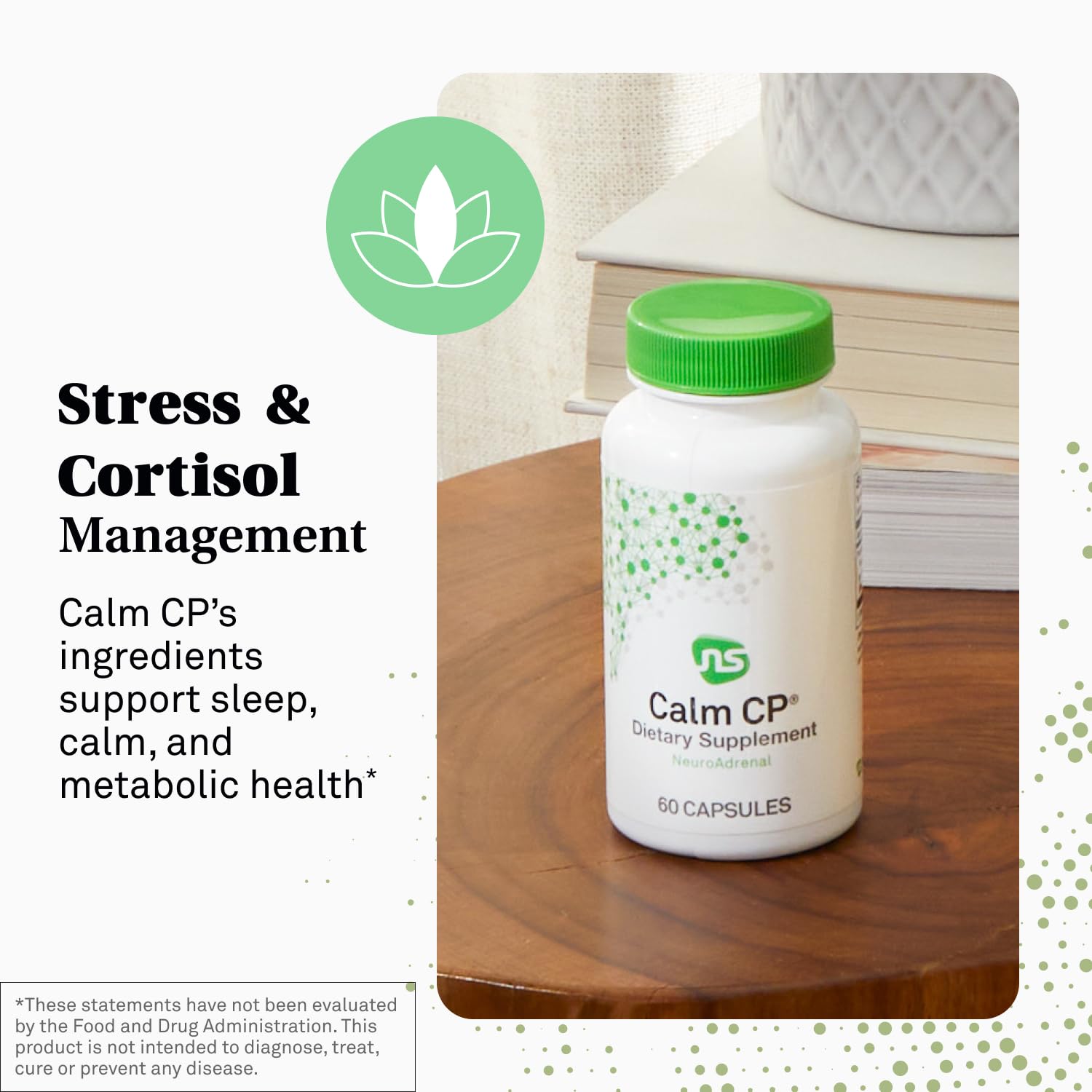 NeuroScience Neuro Adrenal Support Supplements for Women & Men - Daily Cortisol Supplement and Calming Aid - Promotes Calm Sleep, Immune Support & Healthy Cortisol Levels (60 Capsules) NeuroScience uk supplements
