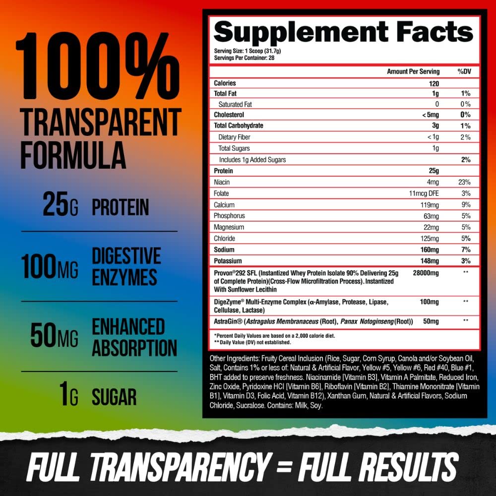ALPHA LION Superhuman Whey Protein Powder, Great Tasting Pure Whey Protein Isolate ALPHA LION uk supplements