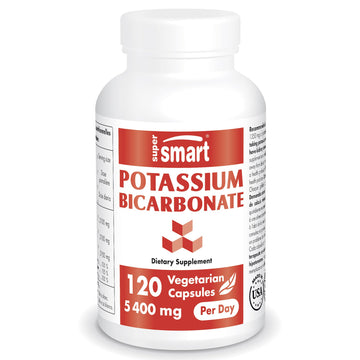Supersmart - Potassium Bicarbonate 5400mg per Day (High Dose) - Electrolyte Mineral Supersmart uk supplements