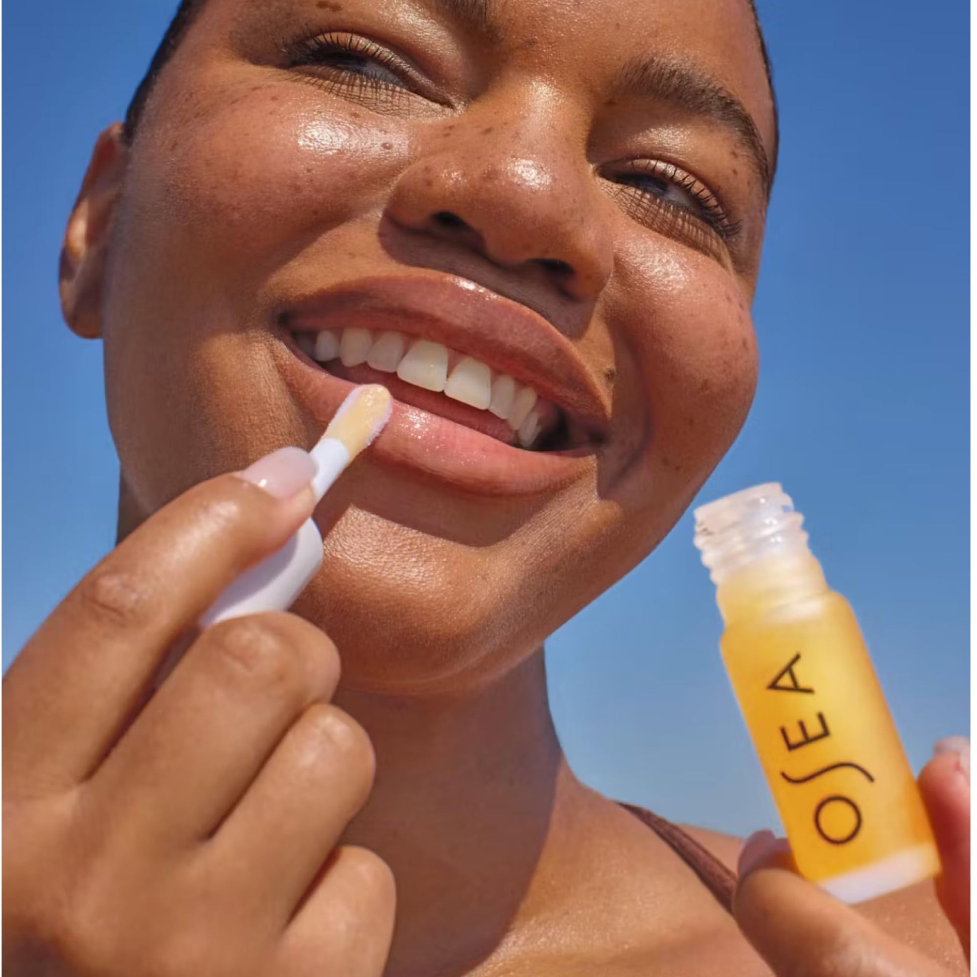 OSEA Hyaluronic Lip Oil Booster – Clean Beauty Lip Oil for Plump, Glossy, Hydrated Lips – Nourishing Seaweed & Meadowfoam Oil – Vegan, Non-Sticky, High-Shine Finish OSEA uk supplements