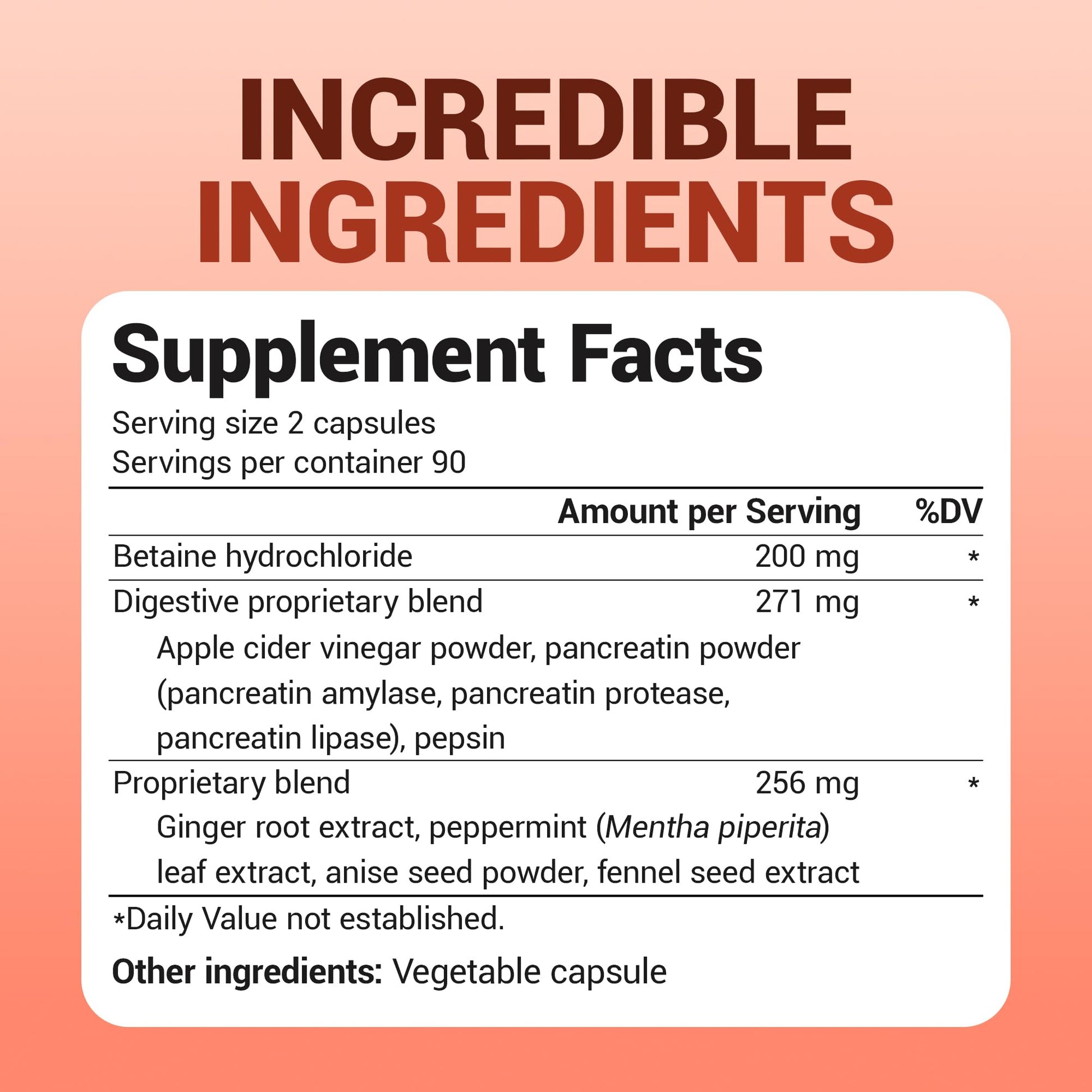 Dr. Berg Advanced Digestive Enzymes with Apple Cider Vinegar - Includes Digestive Health Ingredients Like Betaine Hydrochloride (HCI), Ginger Root & Peppermint Leaf - 180 Capsules Dr. Berg Nutritionals uk supplements