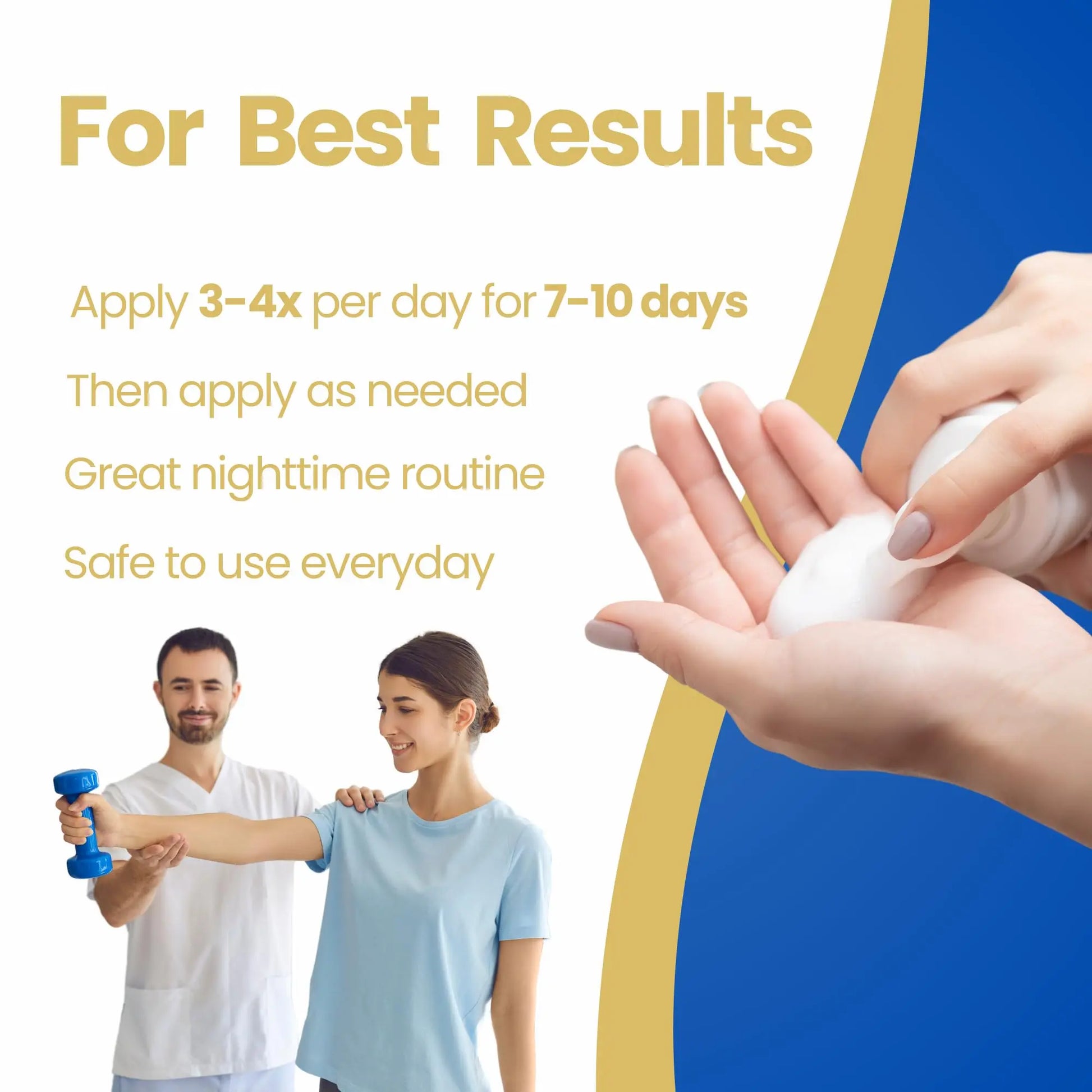 Seagenix Nerve Relief Muscle Foam - Nerve Spray Magnesium - Arnica - Boswellia - Menthol Formula - Nerve and Muscle Relief – Fast-Acting with Magnesium Sulfate - 150 ml - 1 Count Seagenix uk supplements