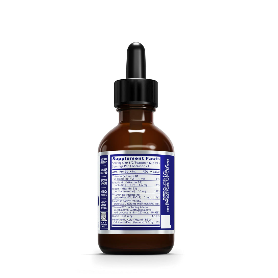 Quantum Nutrition Labs Max Energy B - Vitamin B Complex Liquid Drops, Organic Supplement for Women and Men Quantum Nutrition uk supplements