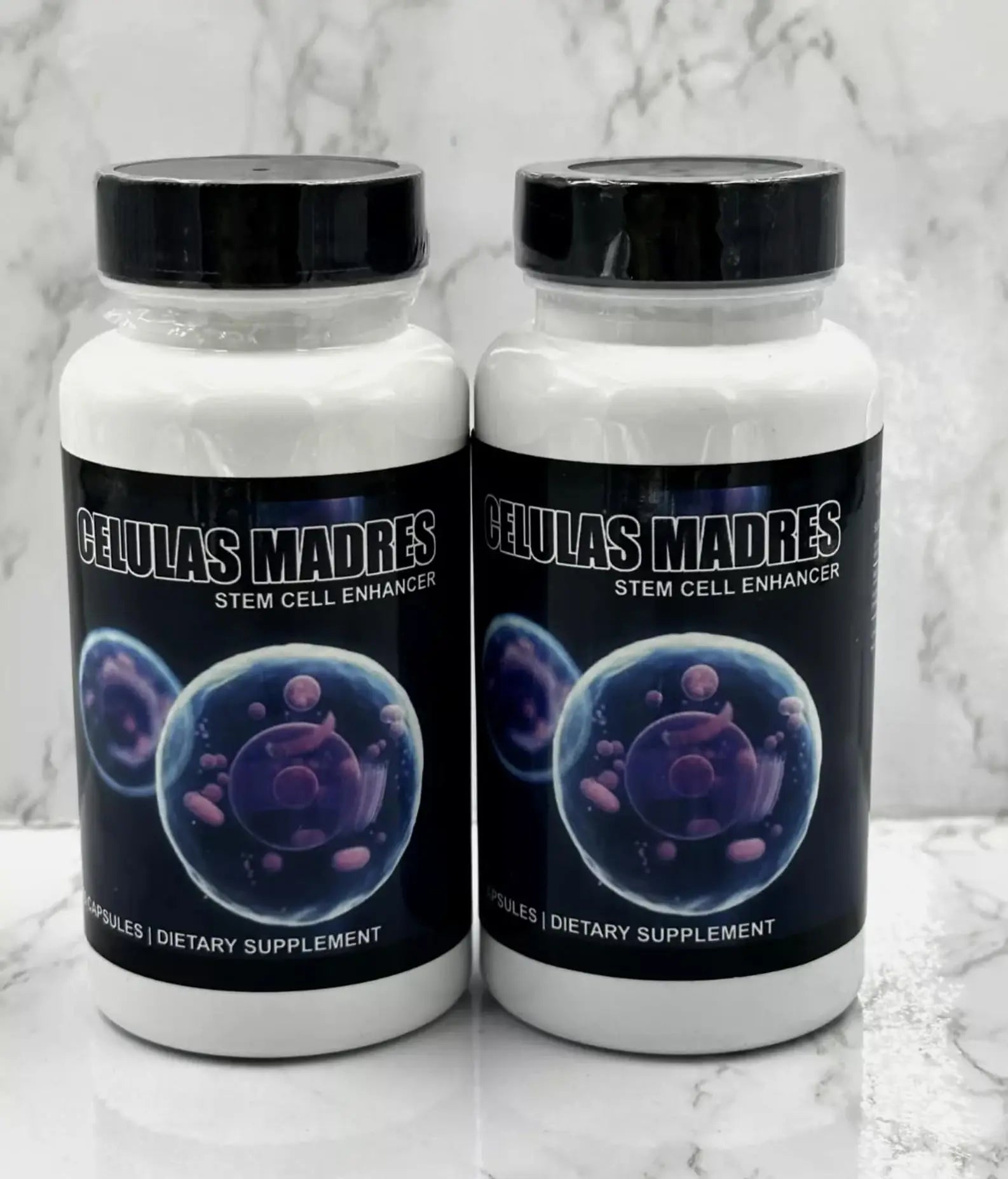 2 Bottles Celulas Madre Supports Joint & Muscles Stem Cell Immune Control 120 Capsules Madre Cell Plus. All Natural Steam Enhancer New Generic uk supplements