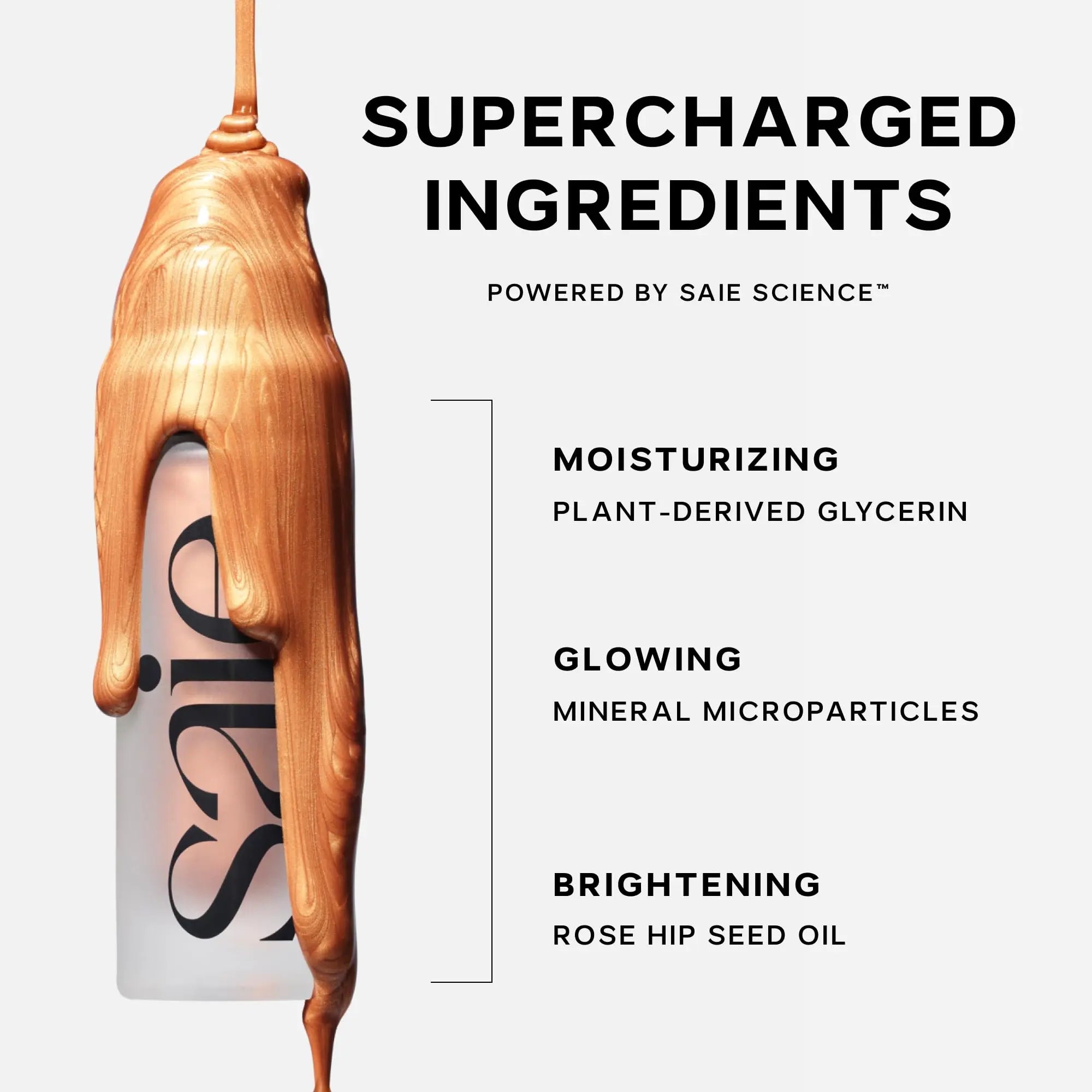 Saie Dewy Glow Duo - Dew Liquid Blush Lady (.40 oz), Mini Glowy Super Gel Warmglow (.5 oz) - Radiant Cheek Tint & Illuminating Primer for a Natural, Lit-From-Within Finish Saie uk supplements