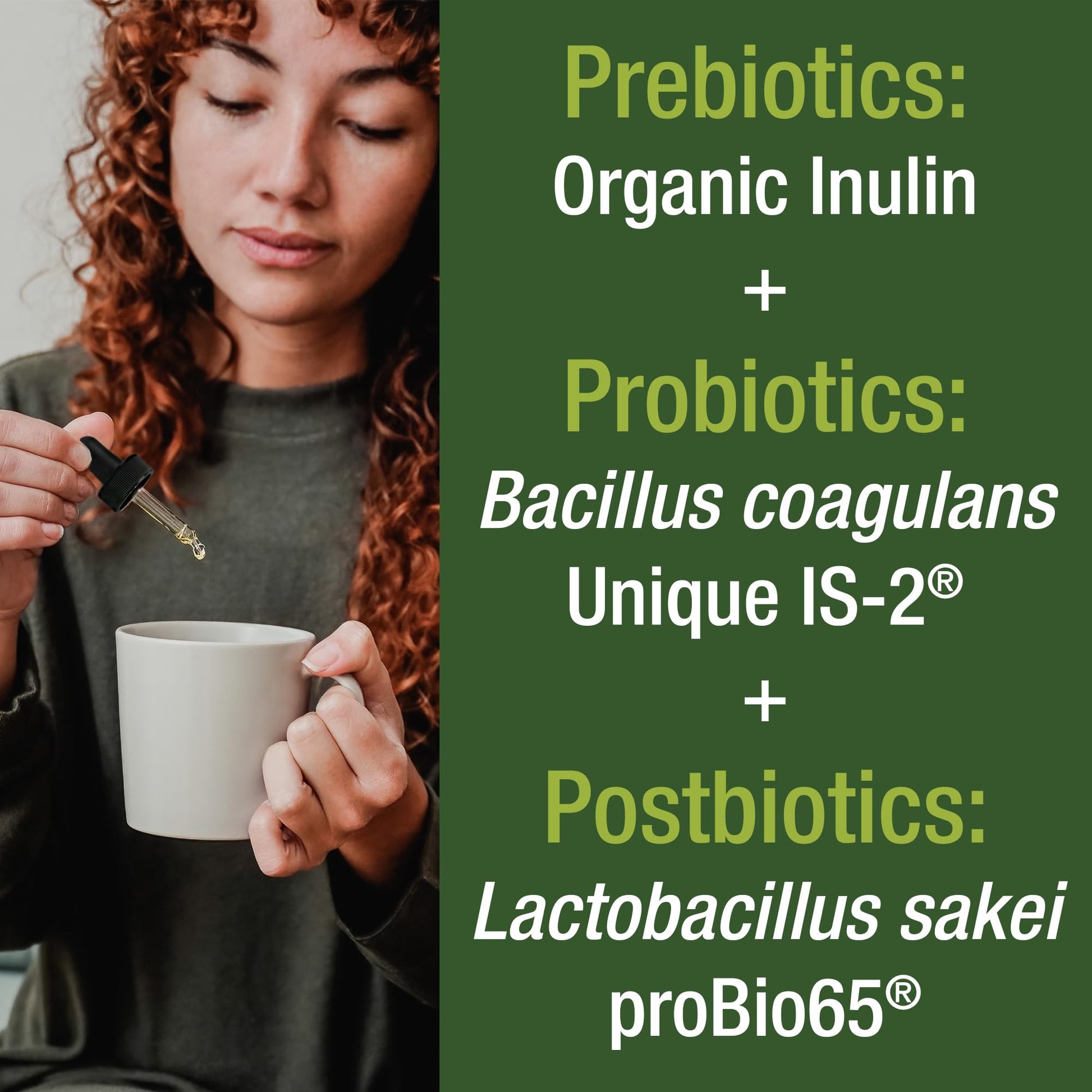 Organic Synbiotic = Prebiotics + Probiotics + Postbiotics 3-in-1 Supplement for Women, Men, & Kids. Pre, Pro, & Post Biotics Liquid Drops for Gut + Microbiome Balance. Made in USA, Vegan, Zero Sugar Peak Performance uk supplements