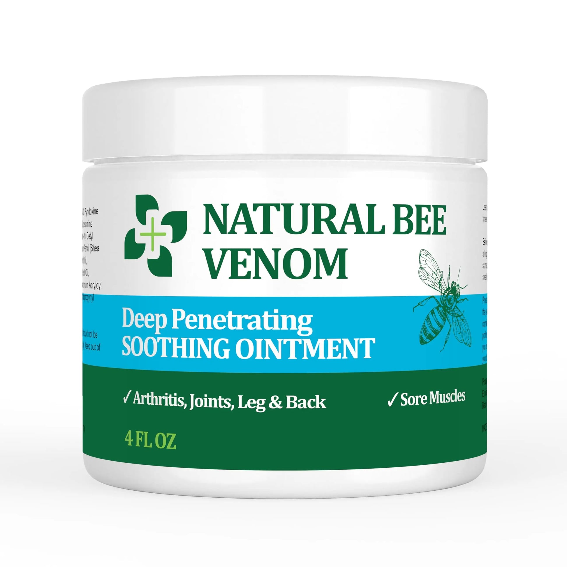 PIBIOOMAP Bee Venom Serum Joint & Muscle & Bone Cream, Pure Natural Ingredients, Fast Acting, Relief Back, Shoulder, Back, Neck, Hands, Elbows, Feet, Leg, Knees, Ankle, for Adults, Elderly PIBIOOMAP uk supplements