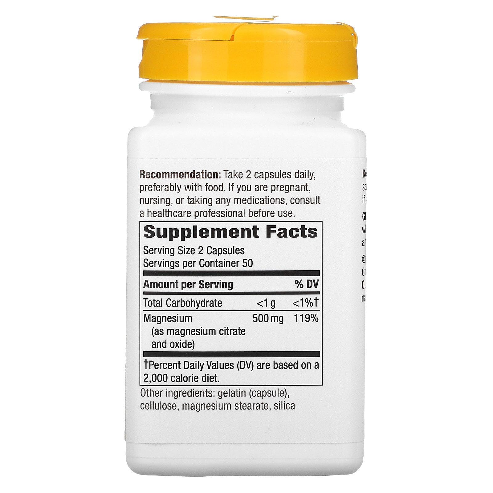 Natures Way Magnesium Complex, 100 ct Nature's Way uk supplements