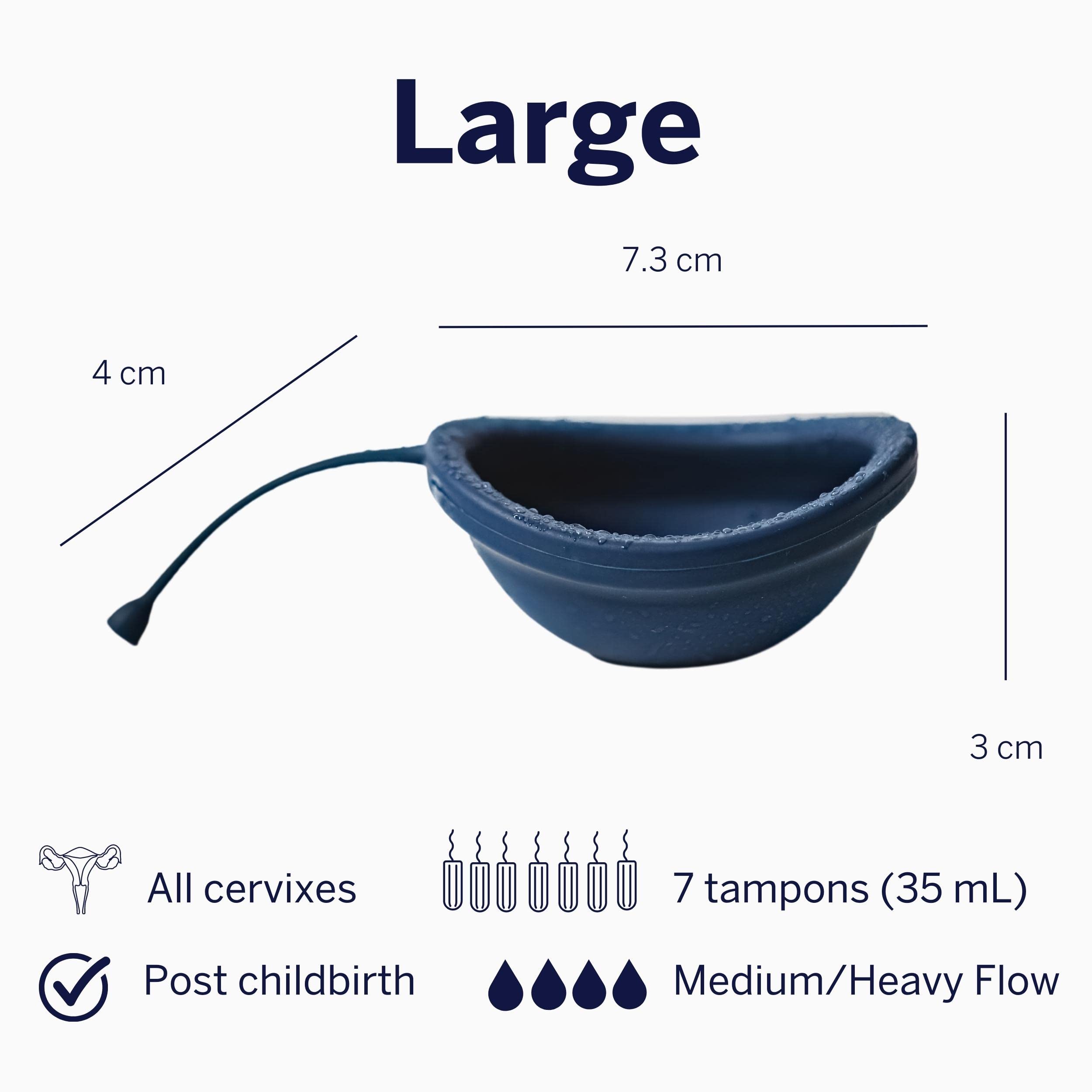 Pixie Soft Menstrual Disc - Ranked 1 for Most Soft Reusable Period Disc - Removable Stem Pixie Cup uk supplements