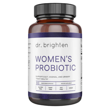 Dr. Brighten Women’s Probiotic - Probiotics, Prebiotics with Antioxidants & Sunfiber for Healthy Hormones, Balanced Female Microbiome, Ovaries and Immune Health - 60 Capsules Dr. Brighten uk supplements