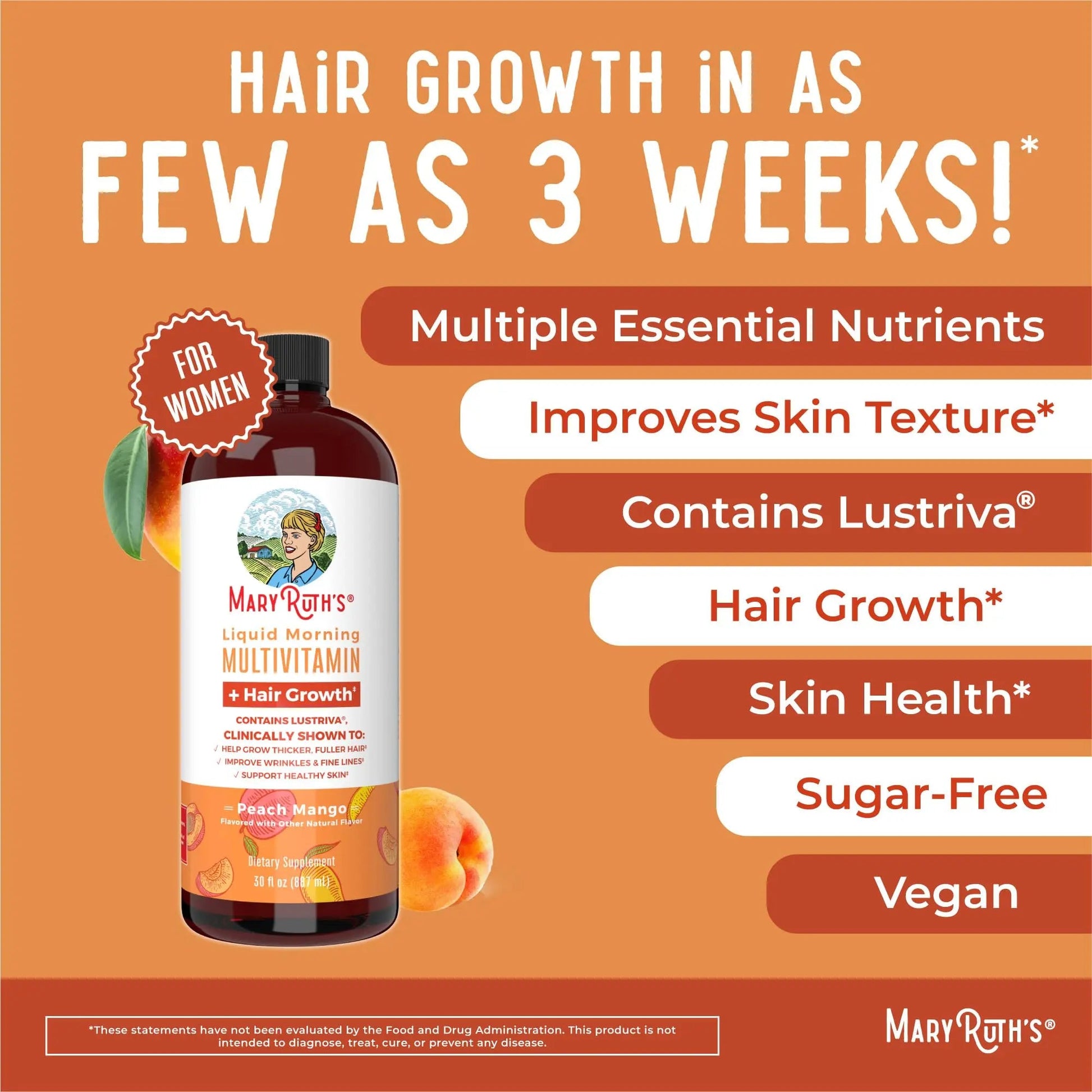 MaryRuth Organics Morning Multivitamin Hair Growth Bundle MARYRUTH'S uk supplements