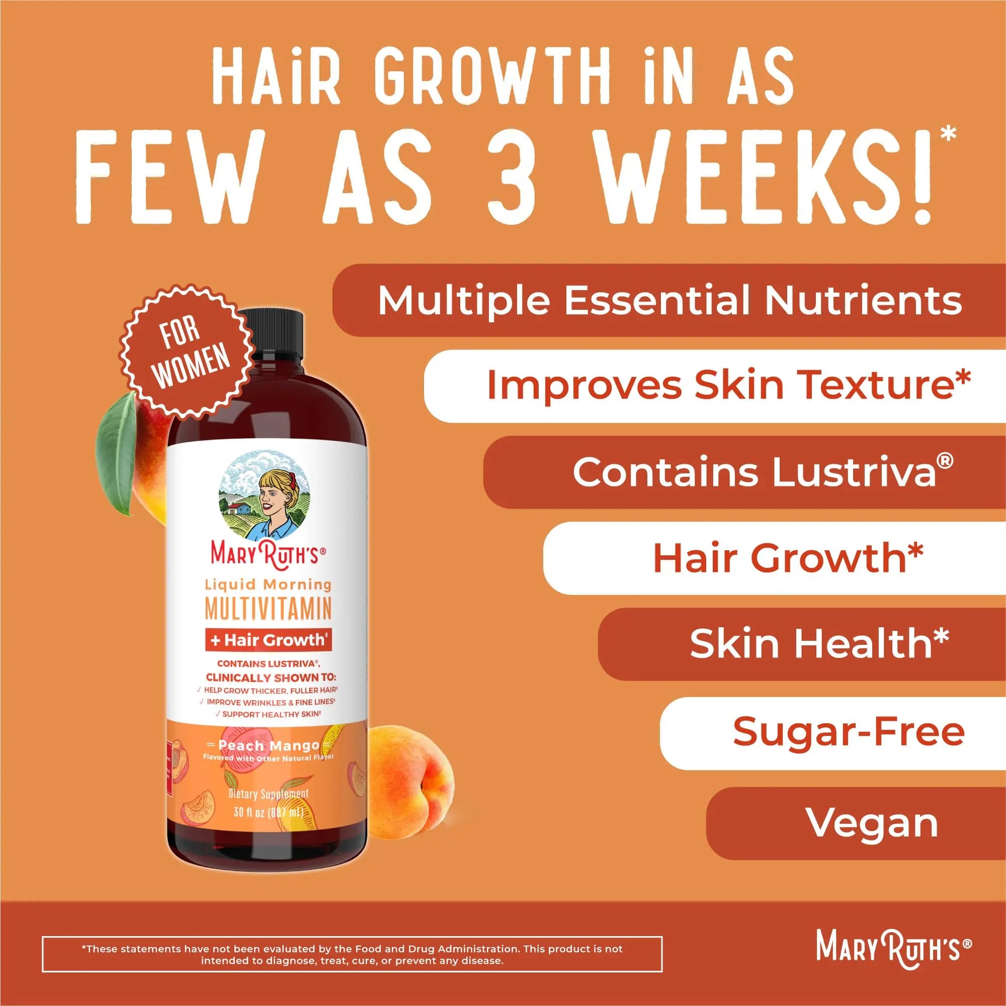MaryRuth Organics Morning Multivitamin Hair Growth Bundle MARYRUTH'S uk supplements
