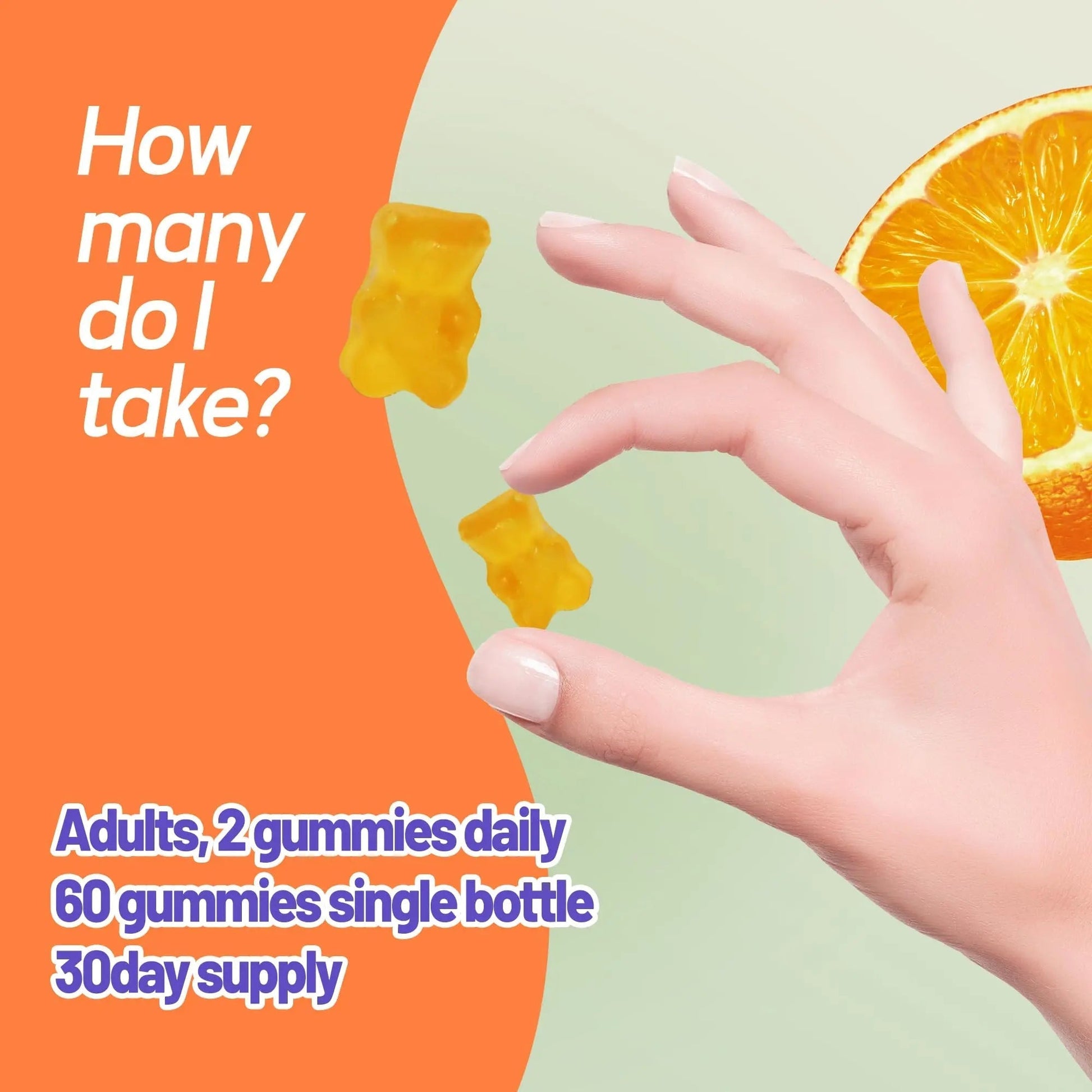 Faroromy Multivitamin Gummies for Adult 5200mcg Biotin, Citrus Flavored Daily Multivitamins with Vitamins A, C, D3, E, B6 and B12 Faroromy uk supplements