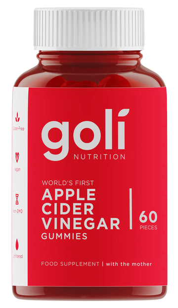 Goli Nutrition Goli nutrition World's First Apple Cider Vinegar Gummies 60 Count, 60 Count Goli uk supplements