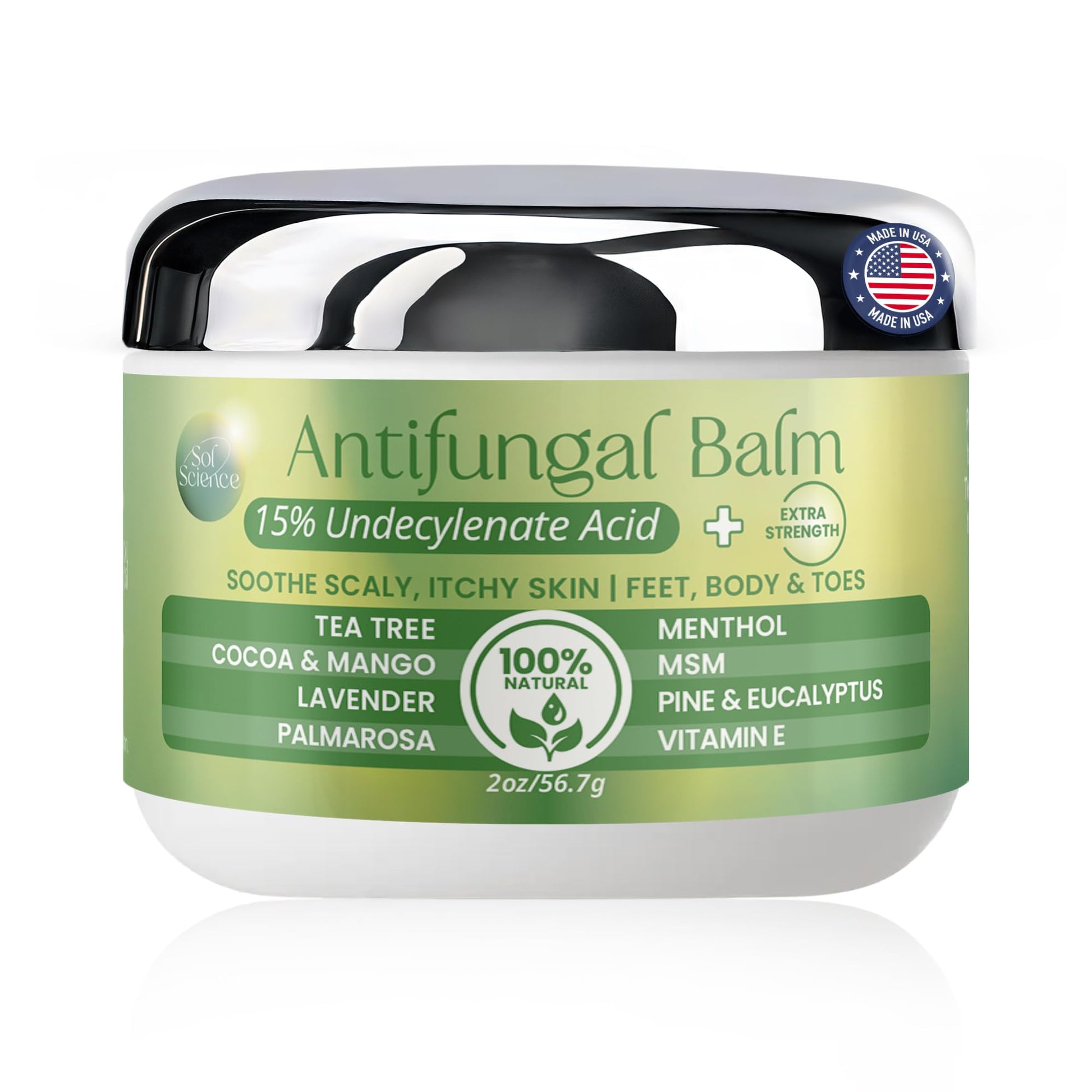 PURPLE CANYON Anti Fungal Balm with 15% Undecylenic Acid – Antifungal for Athletes Foot, Jock Itch & Ringworm – Tea Tree, Menthol & Essential Oils PURPLE CANYON uk supplements