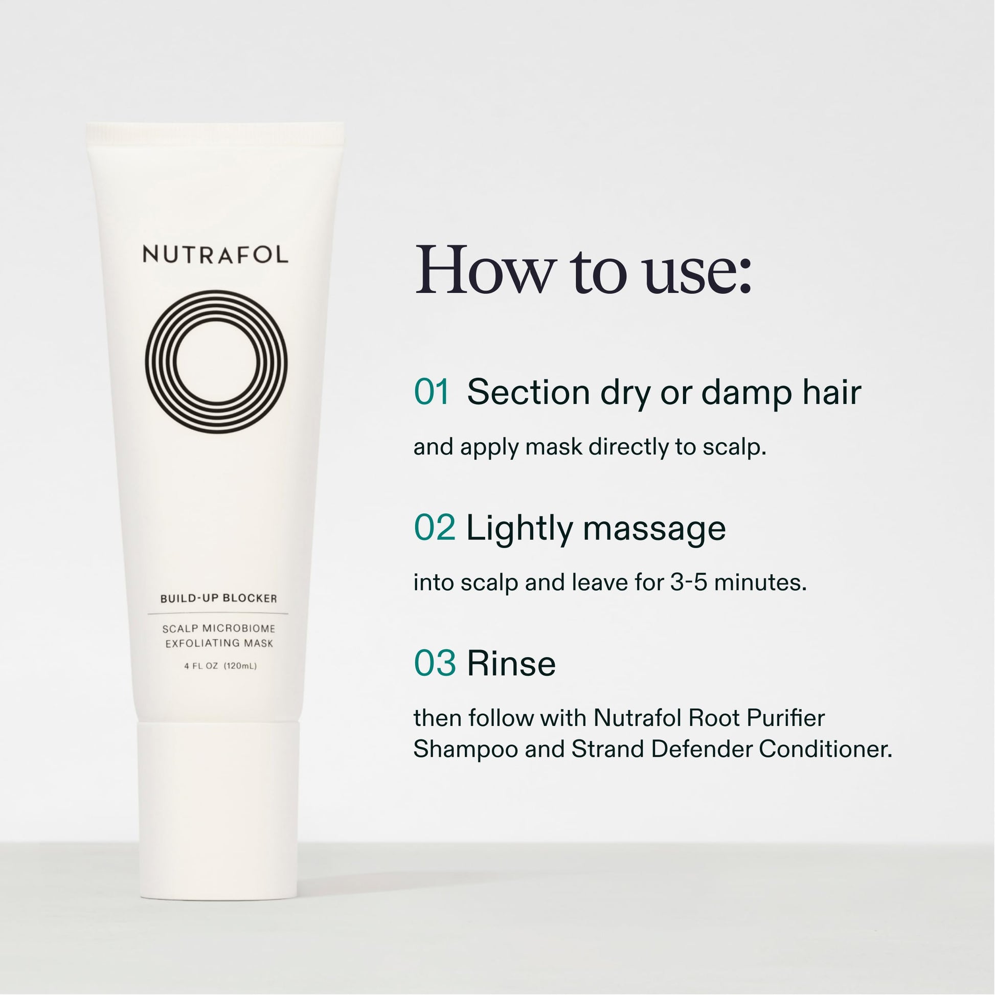 Nutrafol Exfoliating Scalp Mask, Eliminates Product Build-up and Oil for Healthier Hair and Scalp, Physician-formulated for Thinning Hair, Color and Extension Safe - 4 Fl Oz Bottle Nutrafol uk supplements