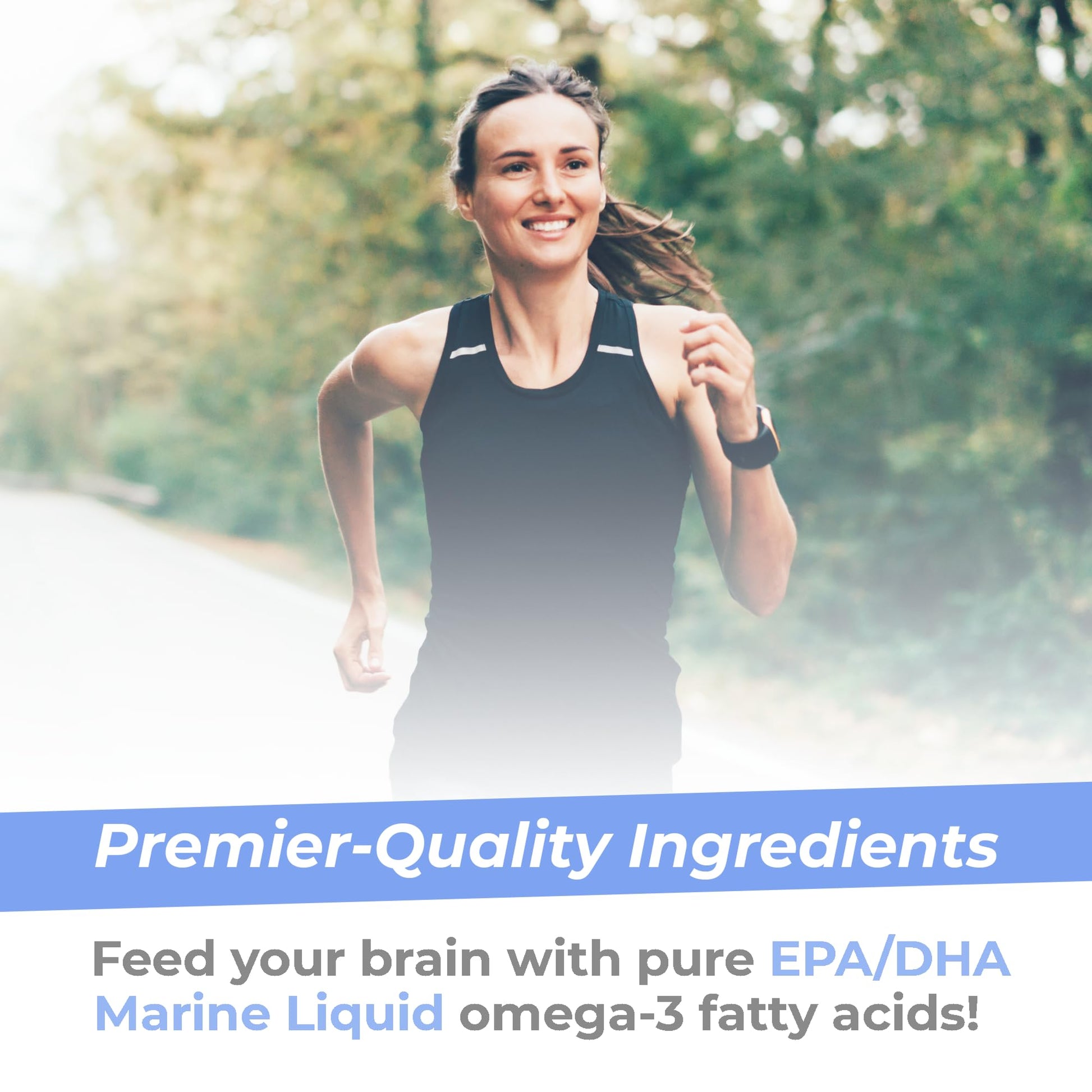 Premier Research Labs EPA/DHA Marine Liquid - Omega 3 Fish Oil Liquid, Omega 3 Liquid Fish Oil Supplement for Adults, Joint, Heart, & Brain Health Support - 8 Fl Oz Bottle Premier Research Labs uk supplements