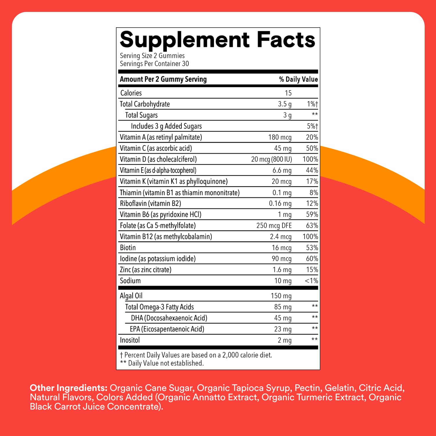 SmartyPants Kids Multivitamin Gummies - Improved Formula: Omega 3 (DHA/EPA), Vitamins D3, C, B12, B6, Vitamin A, K & Zinc SmartyPants uk supplements