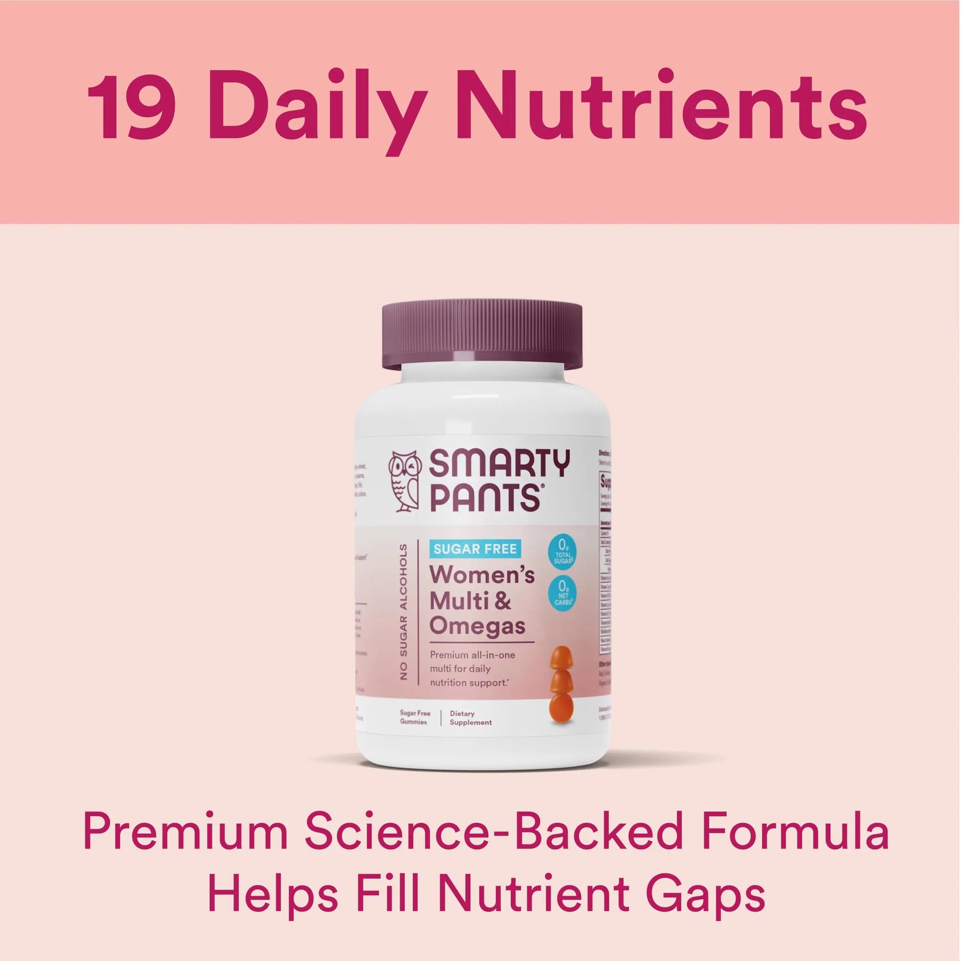 SmartyPants Kids Multivitamin Gummies 120 Count and Women's Multivitamin Gummies 60 Count Bundle SmartyPants uk supplements