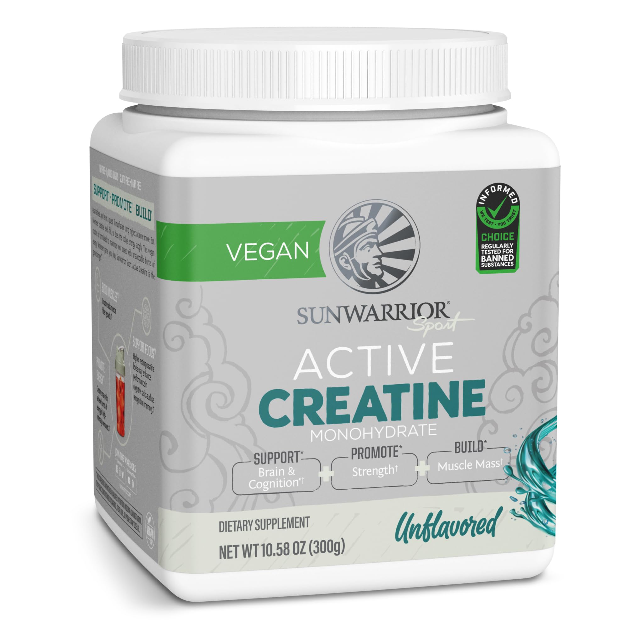 Sunwarrior, Active Creatine, 10.58 Ounce Sunwarrior uk supplements