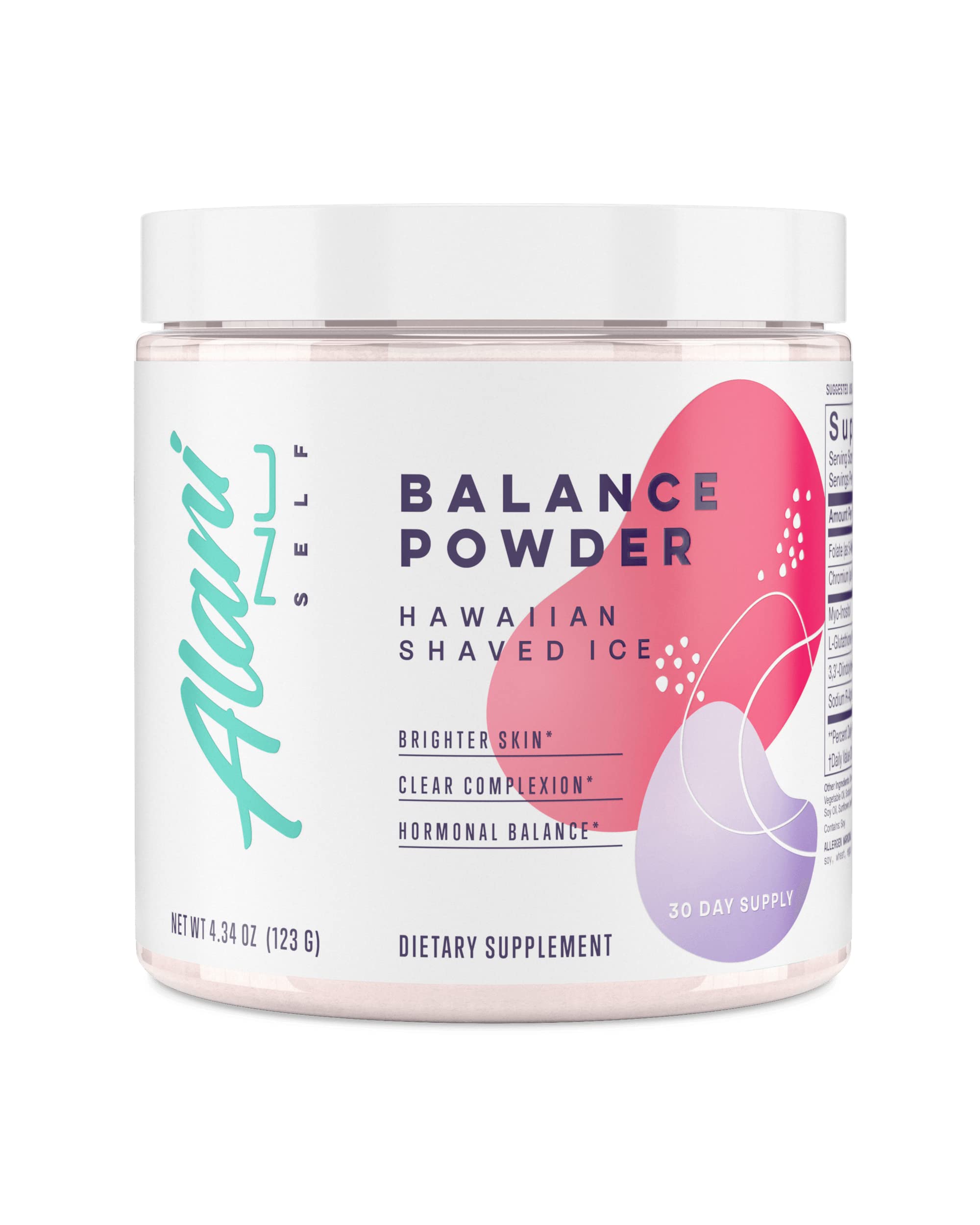 Alani Nu Balance Powder Hawaiian Shaved ICE | Supplement for Women | Hormonal Supp Alani Nu uk supplements