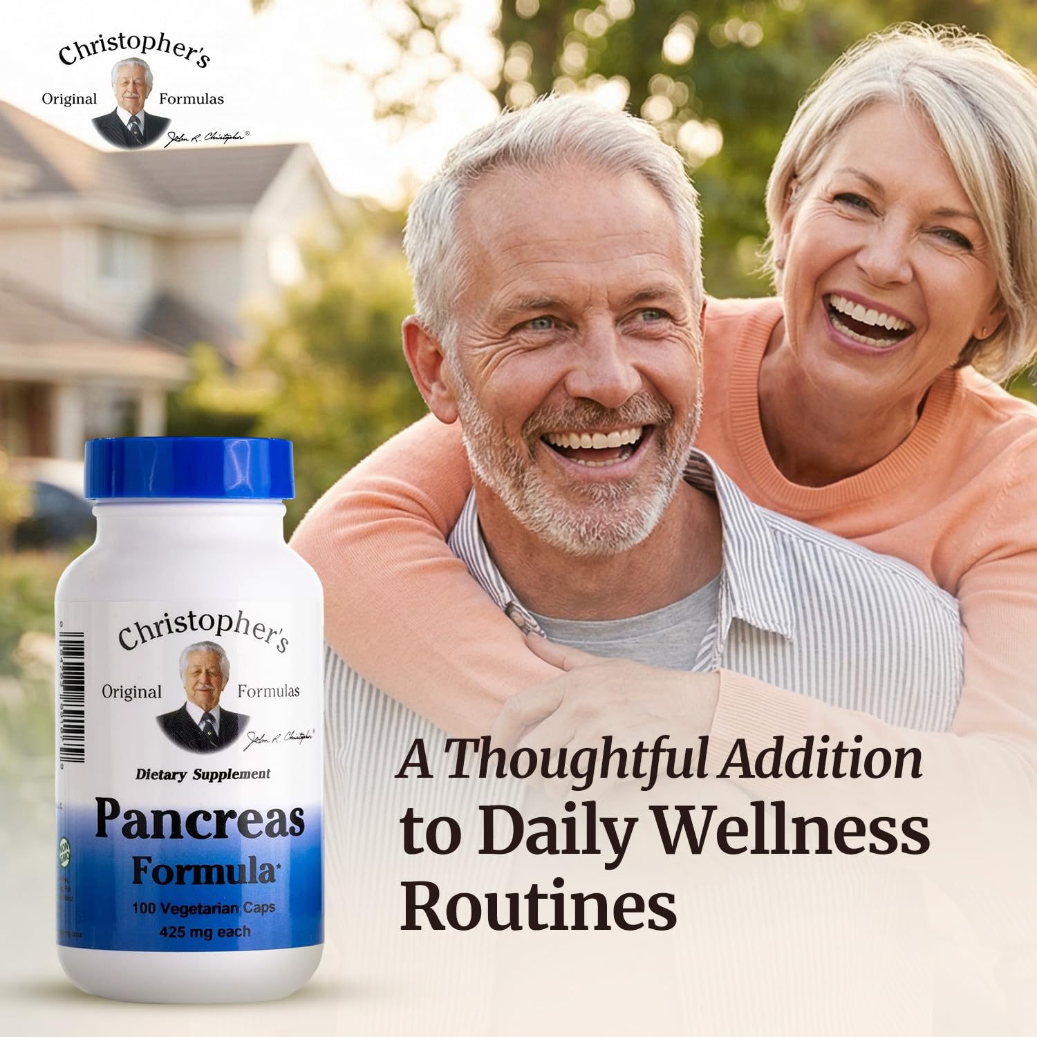Christopher's Original Formulas Pancreas Formula - Pancreas Cleanse Detox & Repair - Probiotics for Digestive Health Christopher's Original Formulas uk supplements