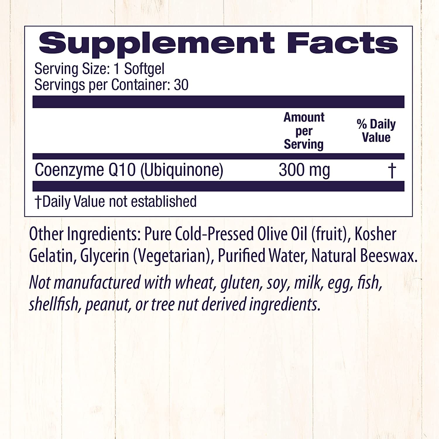 Healthy Origins CoQ10 (Kaneka Q10), 300 mg - Heart Health & Energy Supplement - Gluten Healthy Origins uk supplements