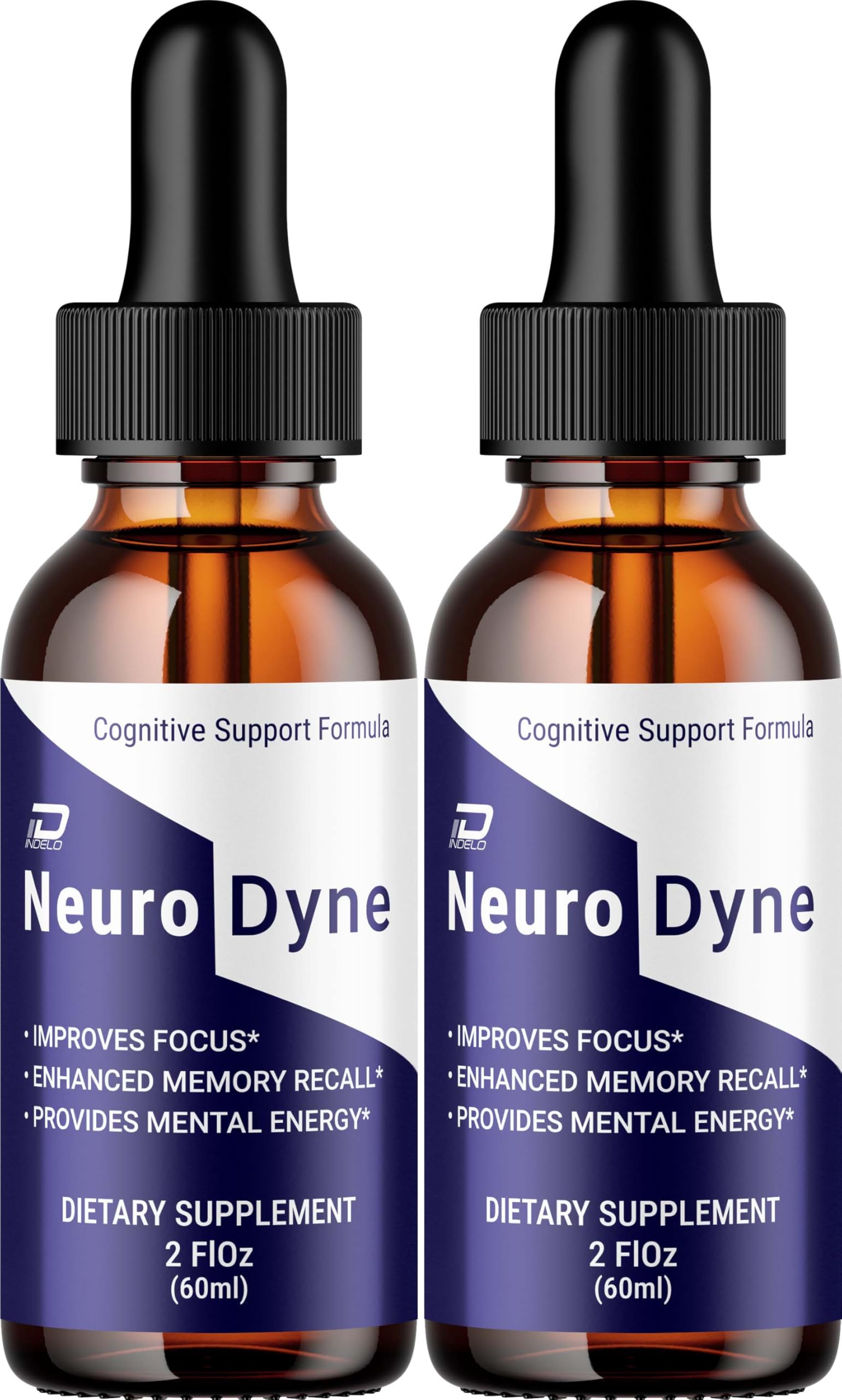Neurodyne Liquid Drops – Neuro Dyne Natural Liquid Dietary Natural Blend Supplement (2 Pack – 2 Month Supply) Indelo uk supplements