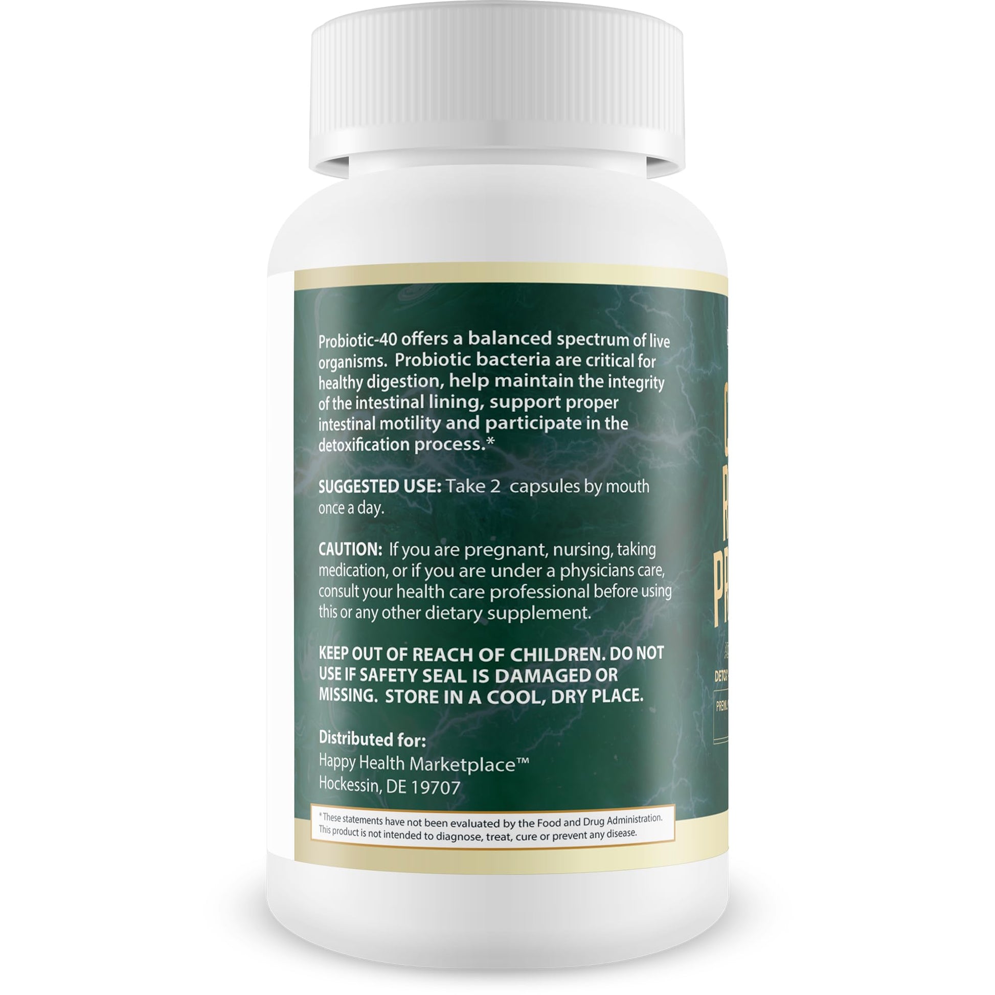 Candida Resistor Probiotics - Our Best Candida Support Capsules - Our Pills for Candida Happy Health Marketplace uk supplements